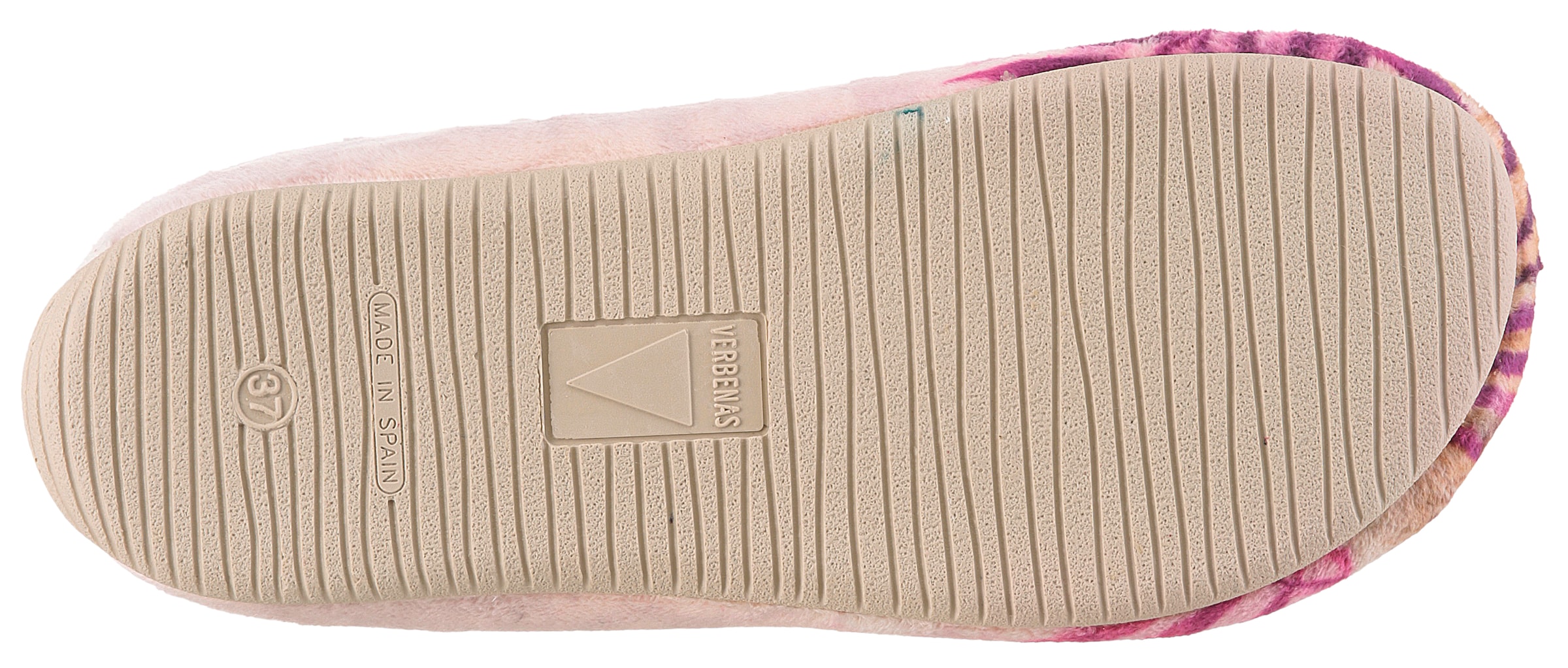 VERBENAS Pantoufles »York Animal Pelo«  chausson d'intérieur, sabot, pantoufle avec motif chat mignon