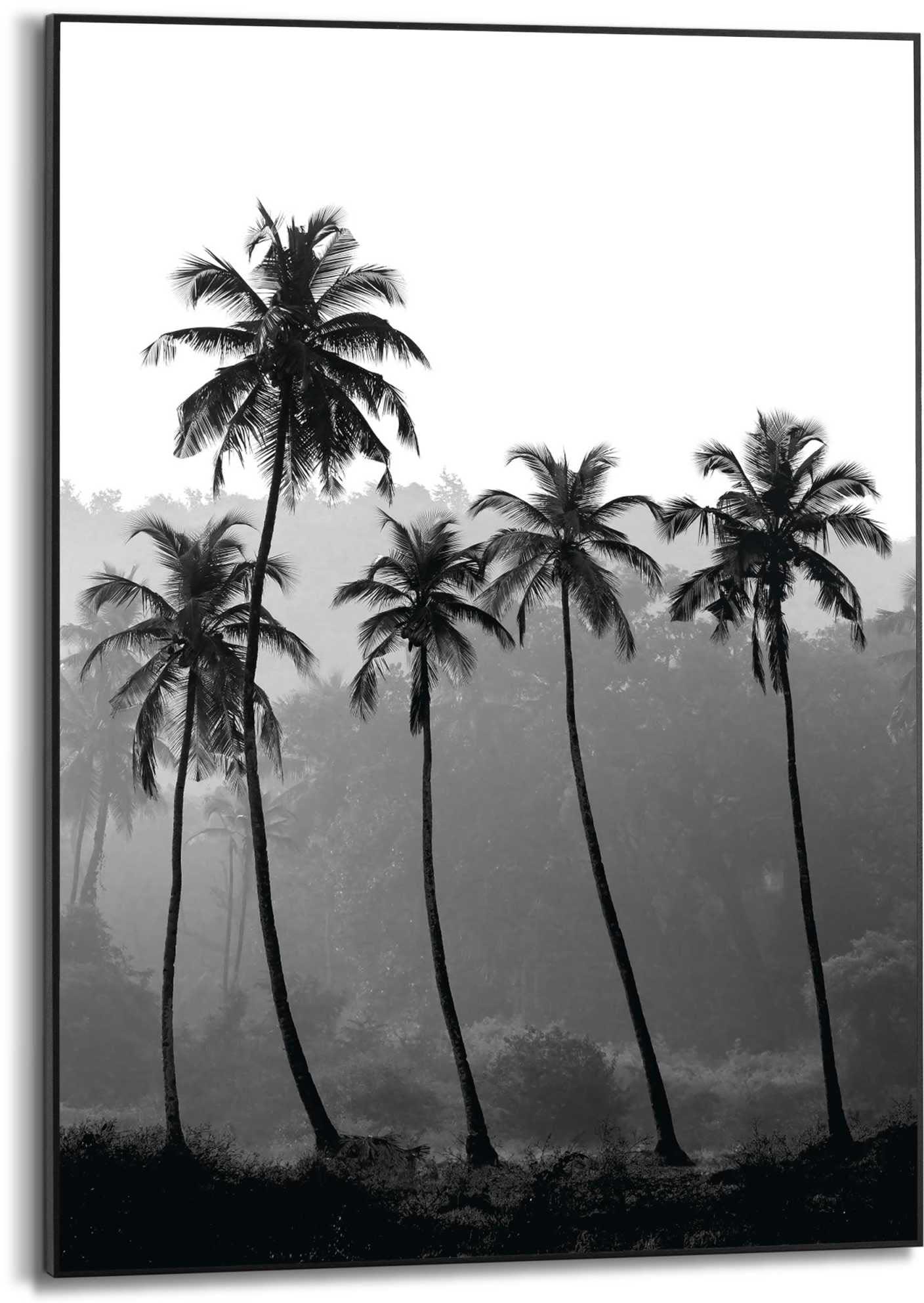 Image of Reinders! Wandbild »Slim Frame Black 50x70 High Palms« bei Ackermann Versand Schweiz