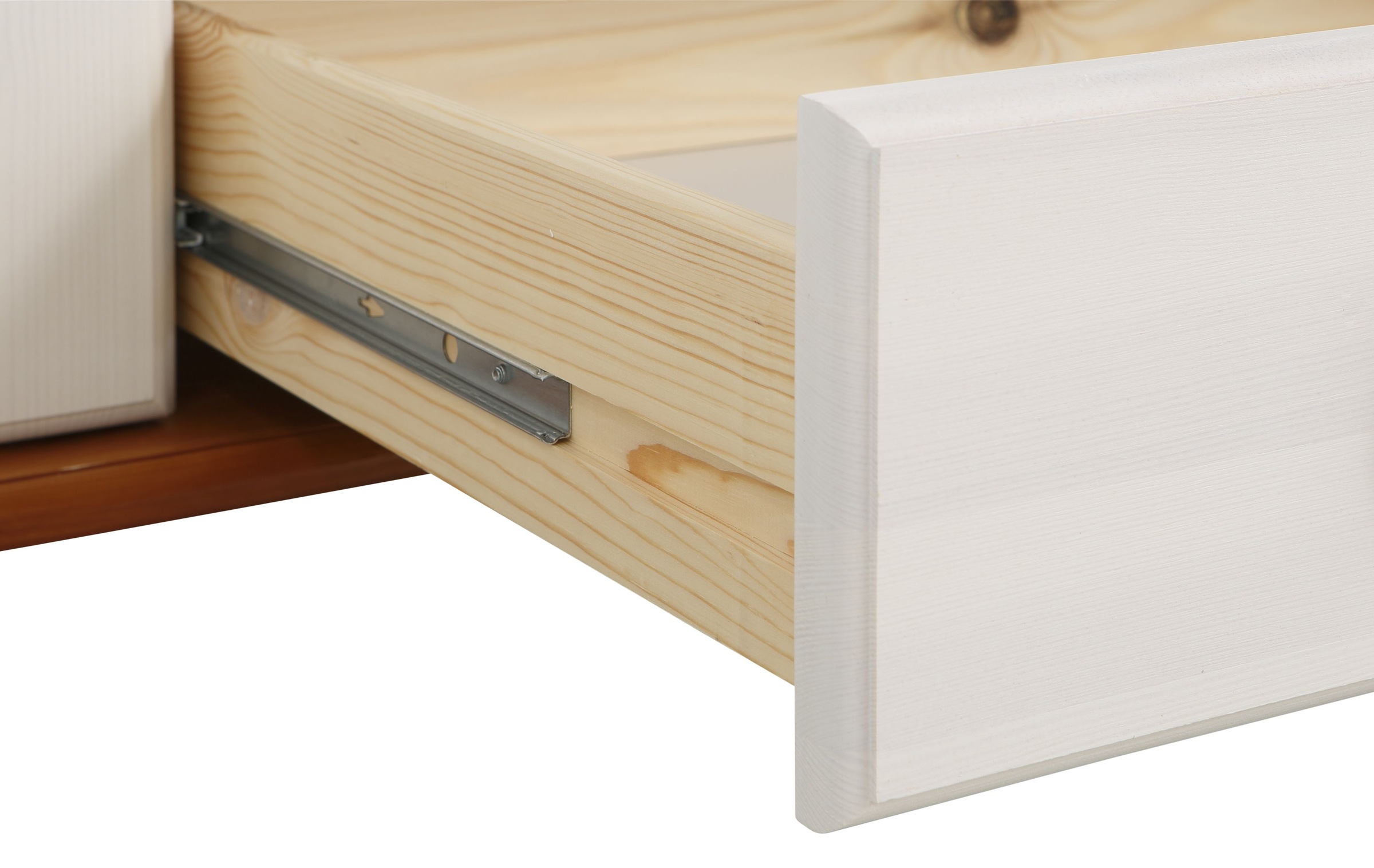 Home affaire Kleiderschrank »Adele«, (4 Breiten: 92/130/169/207 H/T ca. 191/54 cm), aus massiver Kiefer,Spiegel beim 4-und 5-trg.Schrank, Innenausstattung