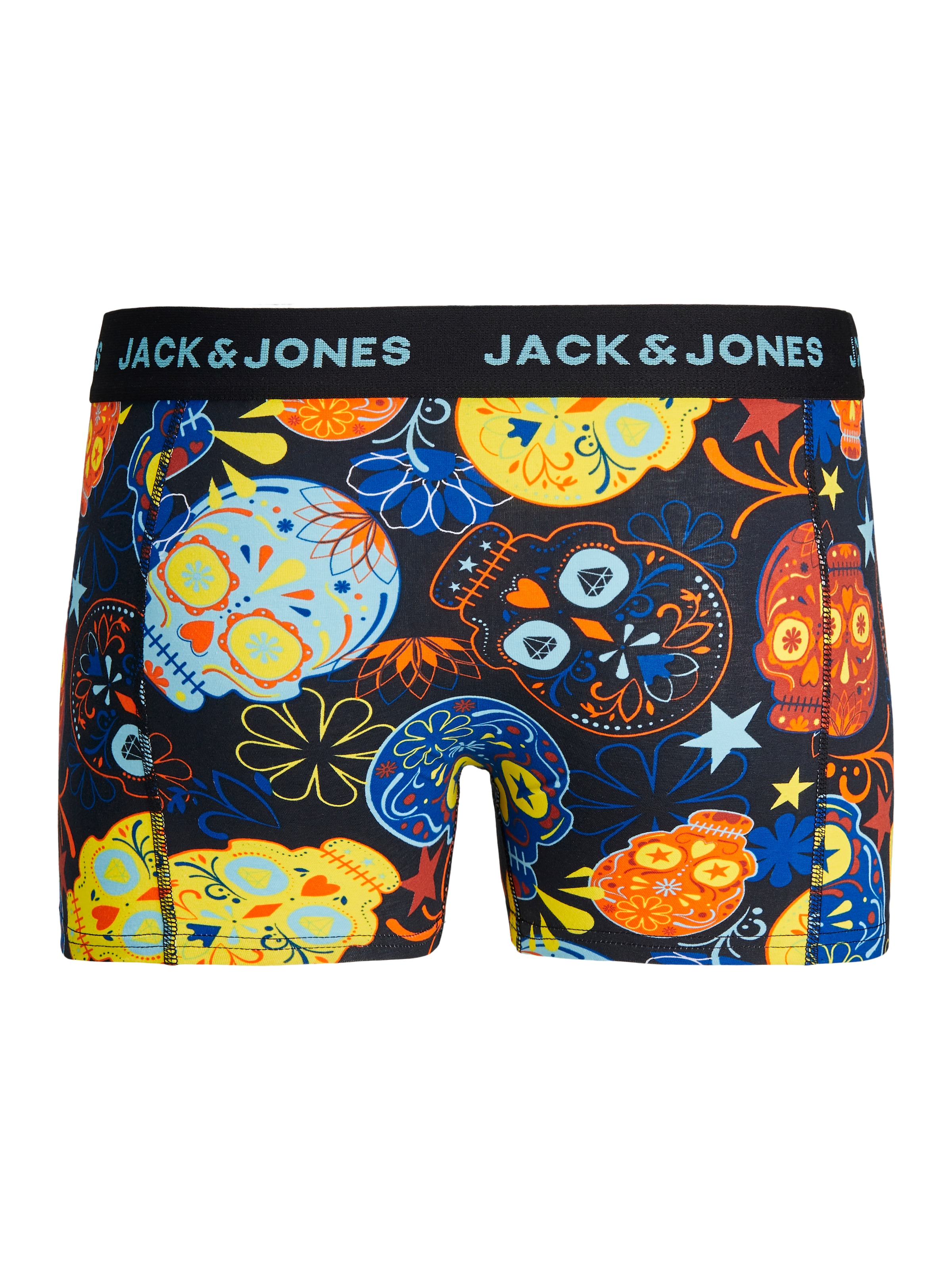 Jack & Jones Junior Trunk »JACSUGAR bequem, elastisch, stylisch, 3er Pack« Packung, 3 Stk. bedruckt, modisch, regular fit, Rundhals