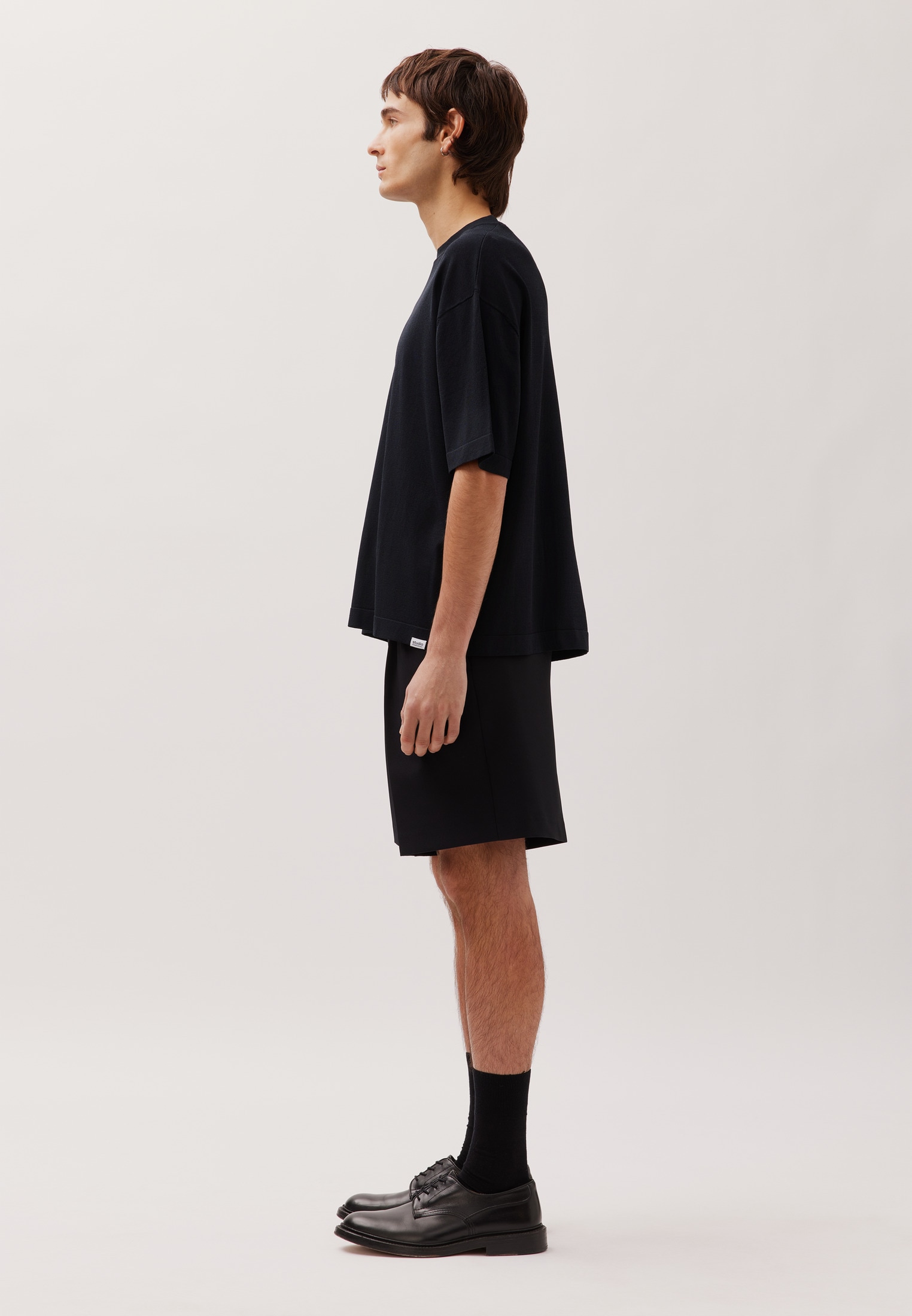 studio seidensticker T-shirt 1/2 col rond uni