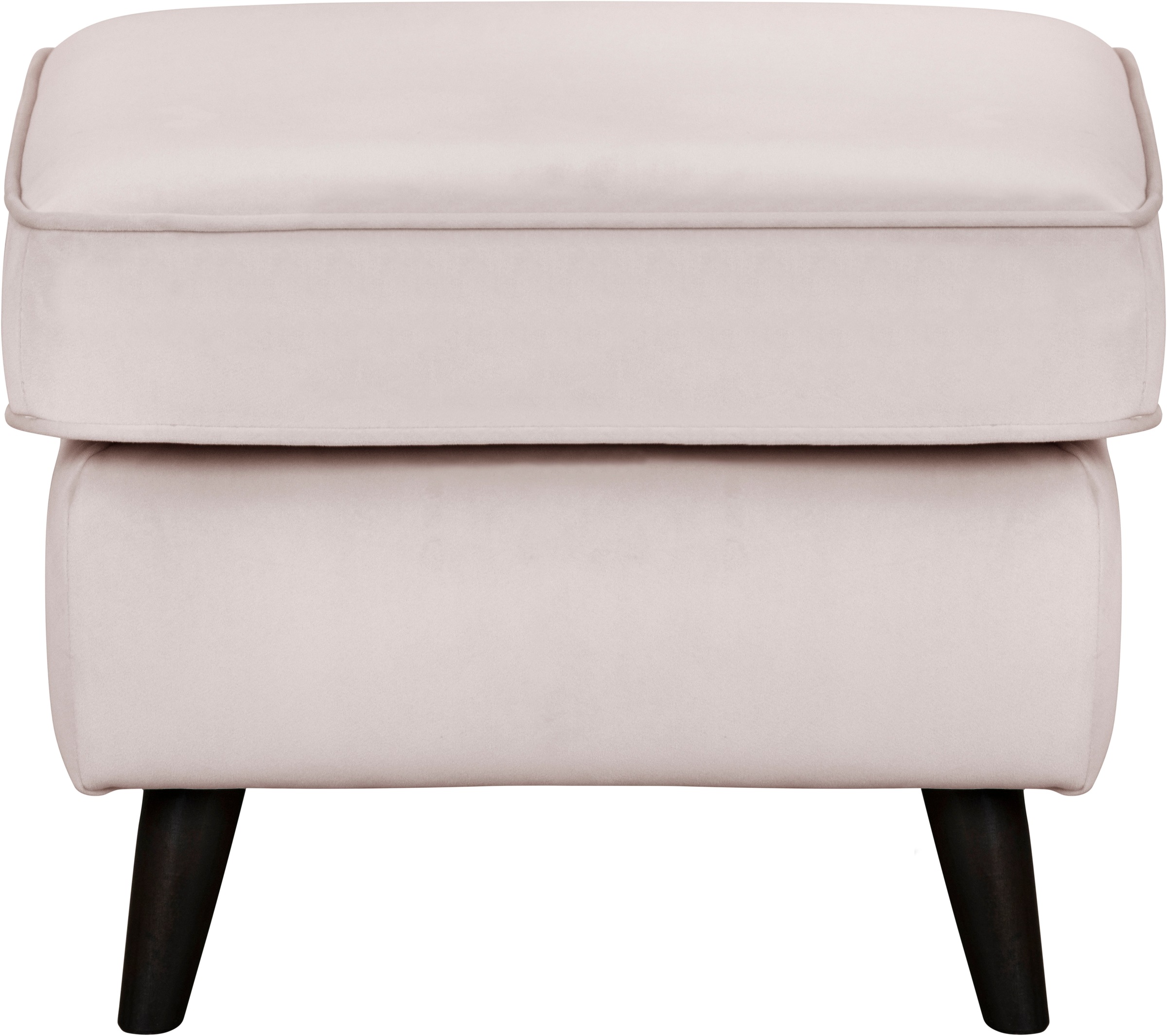 Home affaire Polsterhocker »Polsterhocker CHISTELLE, auch in Bouclé«, mit Wellenunterfederung, Masse: B/TH: 57/57/46 cm