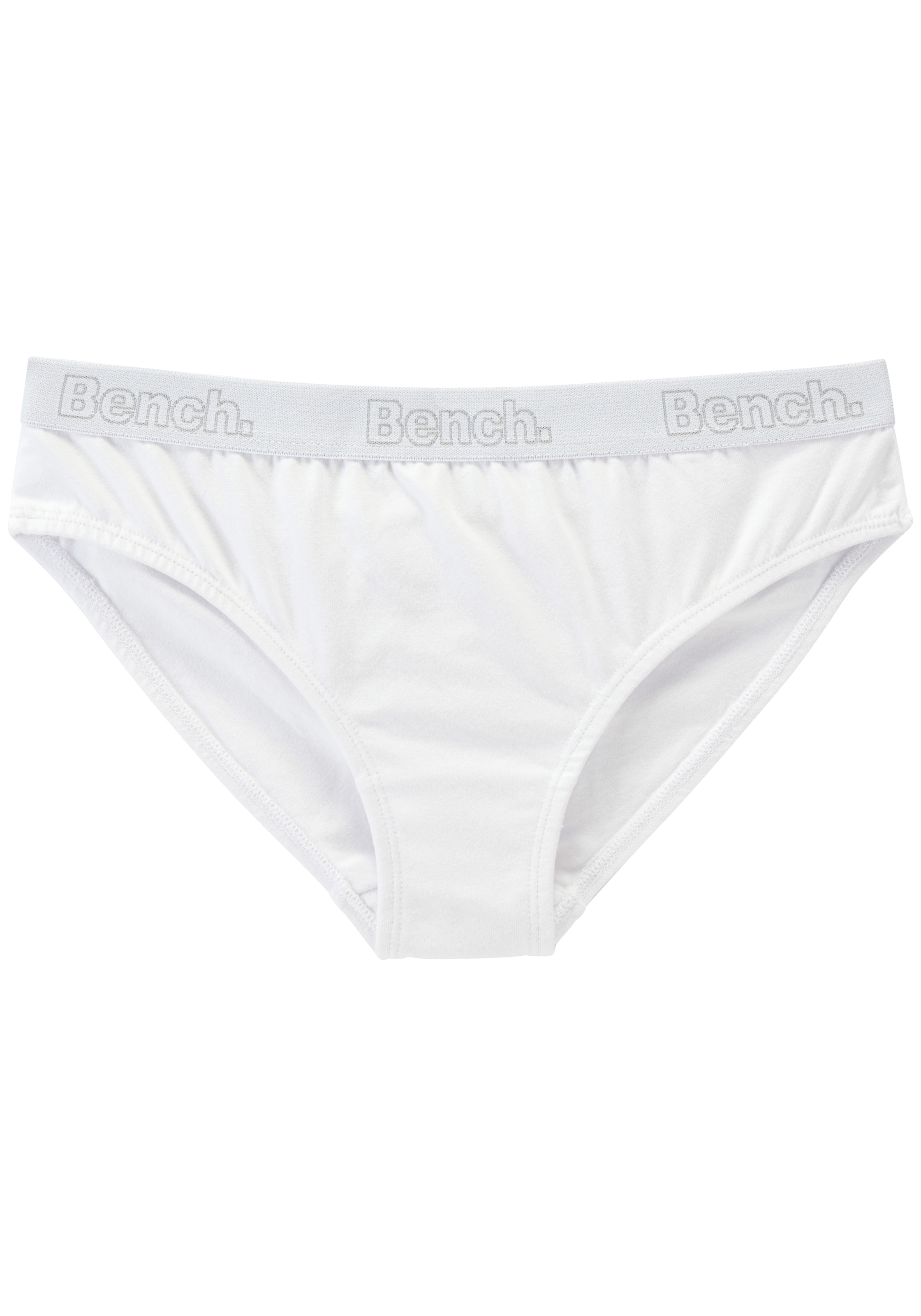 Bench. Slip Packung, 4 cuis Mädchen - mit weichem Logo-Bündchen