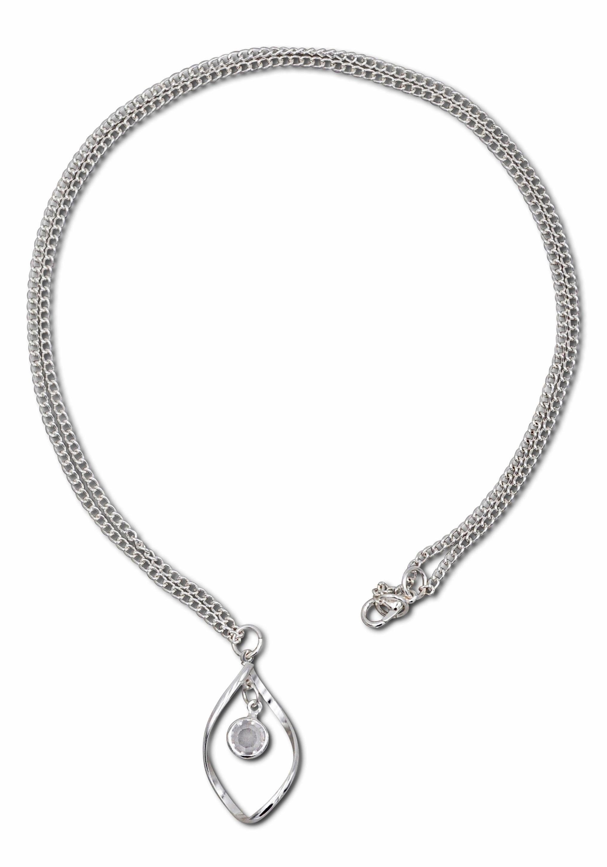 Image of J.Jayz Kette mit Anhänger »Anhänger in Tropfenform«, mit Glasstein bei Ackermann Versand Schweiz