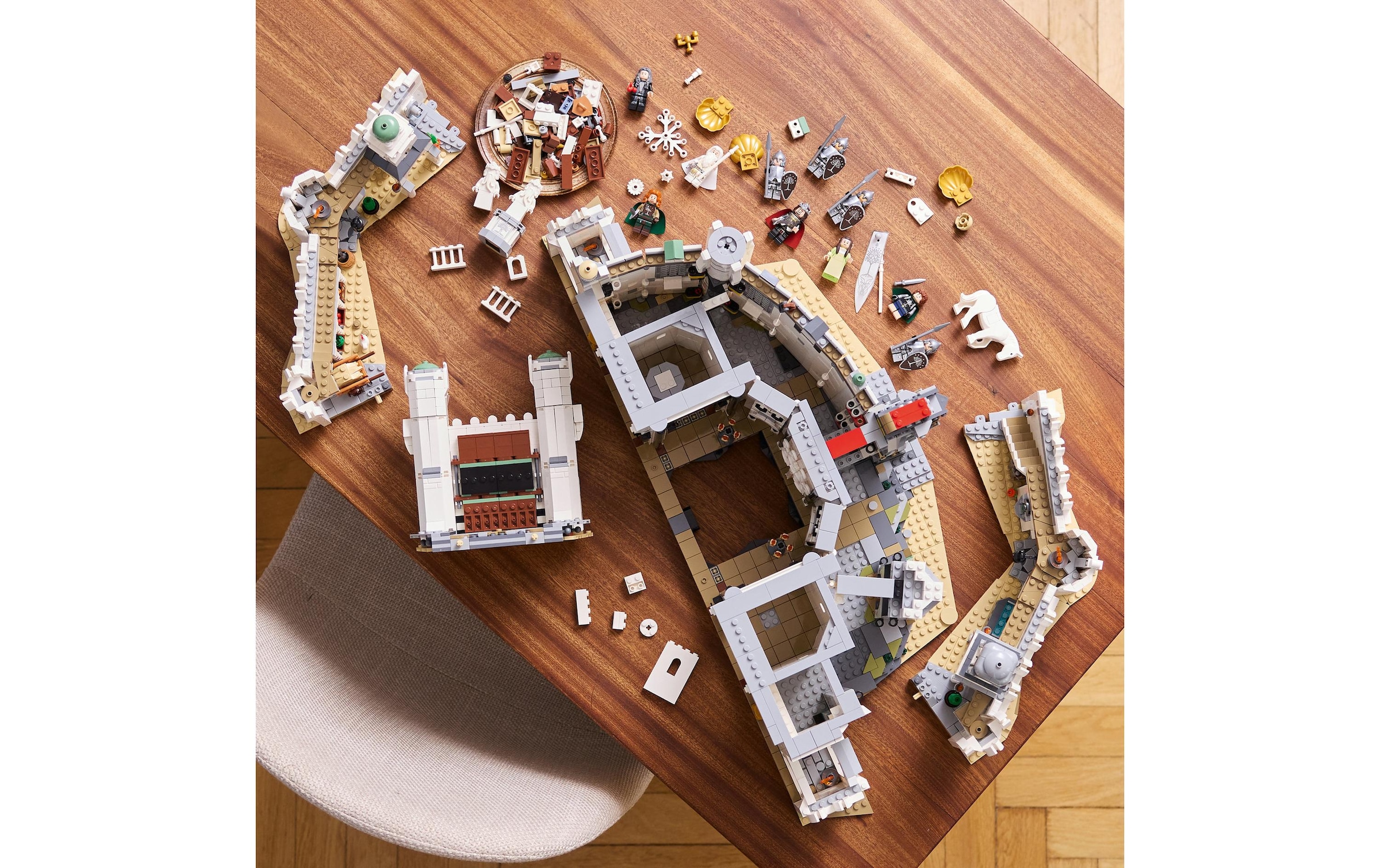 LEGO® Konstruktionsspielsteine »Icons Der Herr der Ringe: Minas Tirith 11377 Sammler-Set«