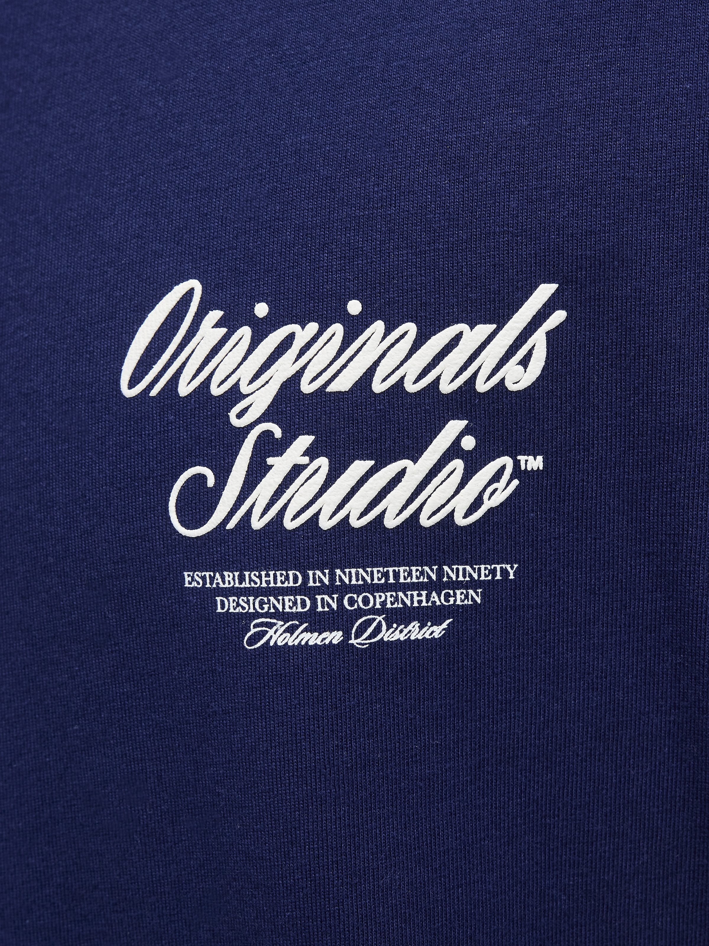 Jack & Jones Kurzarmshirt »JORNORREBRO TYPO TEE SS CREW NECK NOOS« Baumwolle, relaxed fit