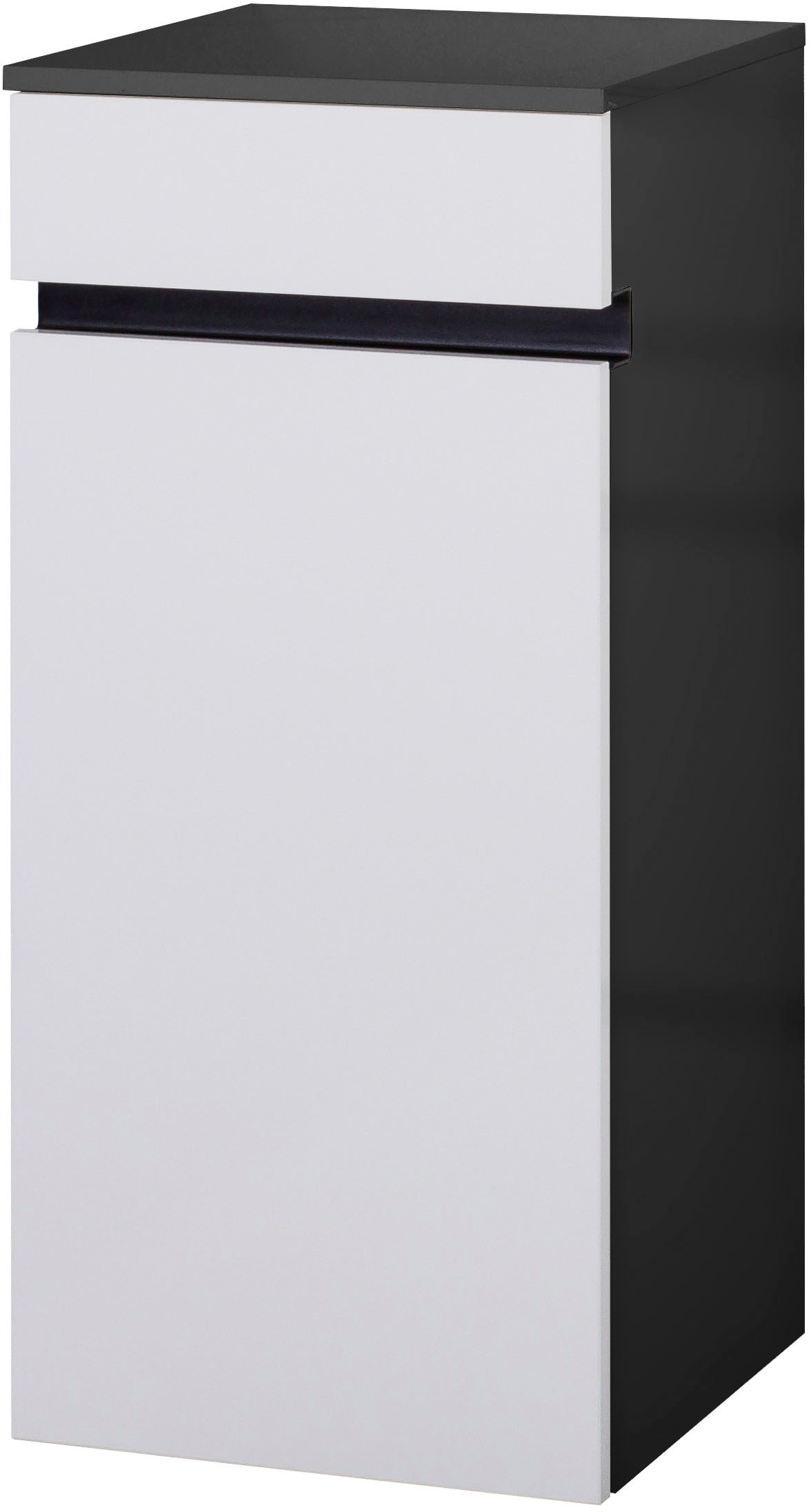 MARLIN Midischrank »3510clarus«, 40 cm breit, Soft-Close-Funktion, vormontierter Badschrank, Badmöbel