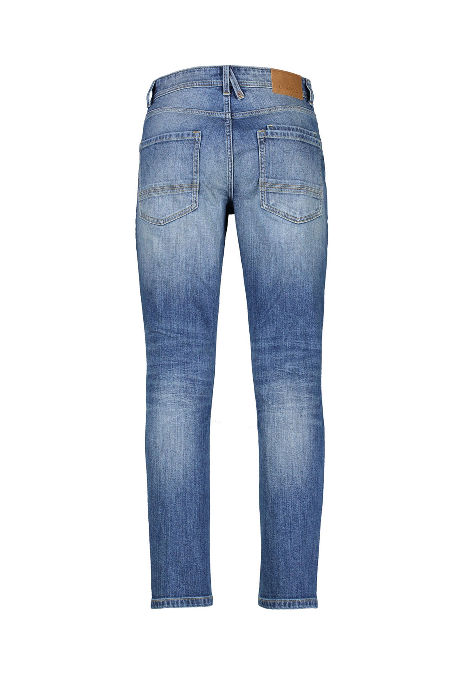 LERROS Relaxhose »LERROS BAXTER 5-Pocket-Denim im Used-Look, RELAXED FIT«