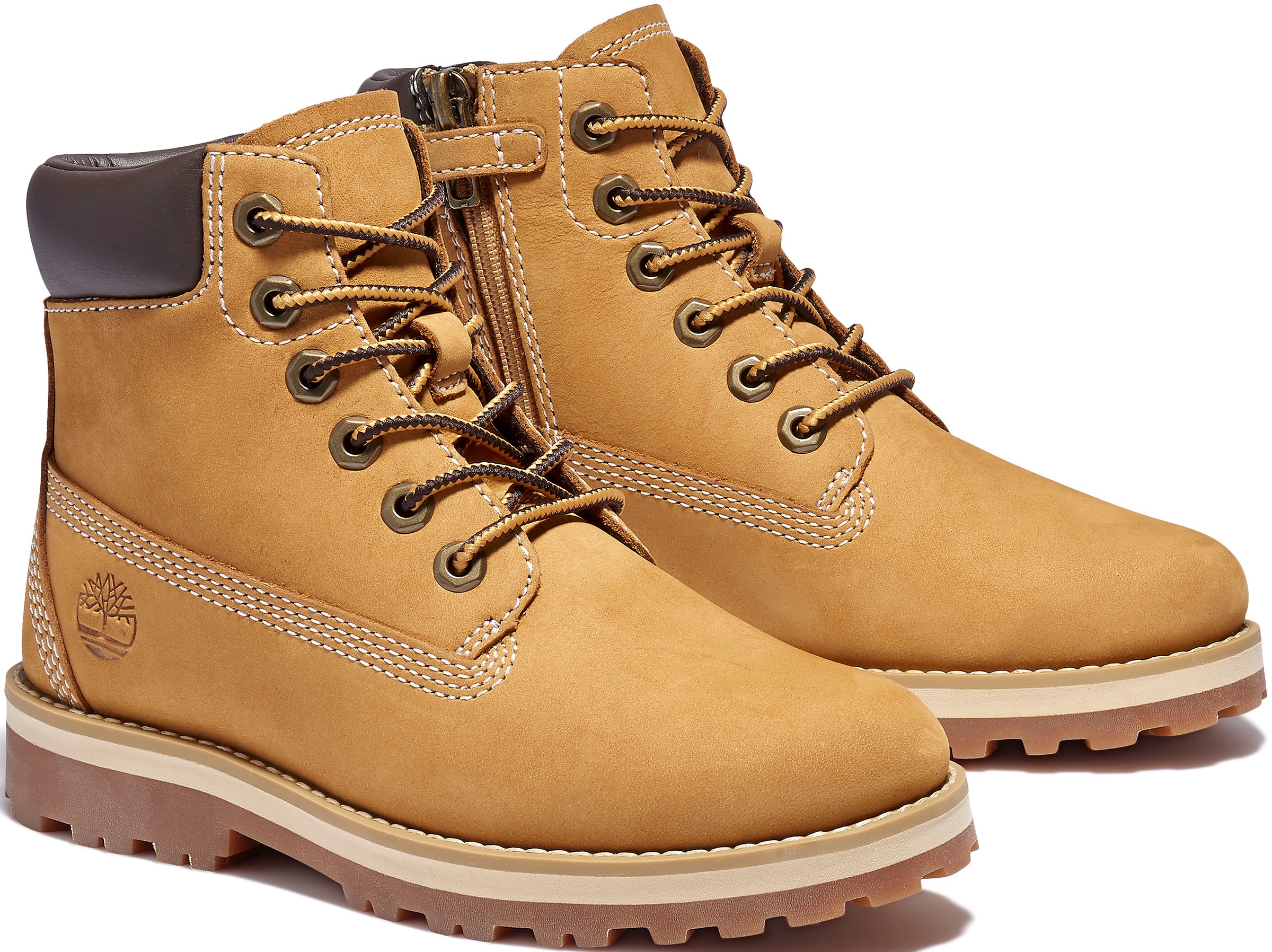 Image of Timberland Schnürboots "COURMA KID - MID LACE BOOT" Winterstiefel, Schnürstiefel, Winterschuhe