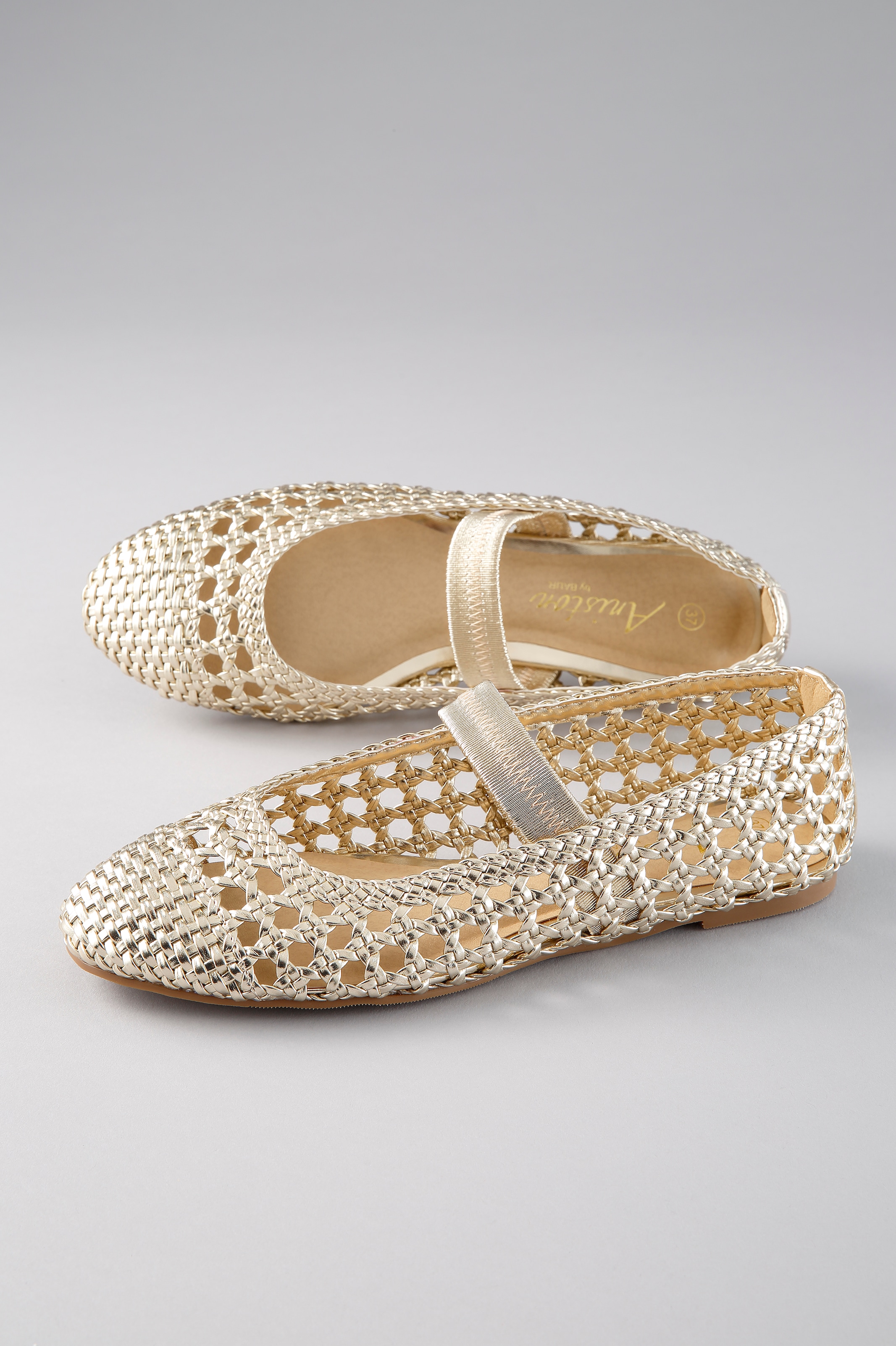 Image of Aniston SHOES Ballerina Sommerschuh in Flechtoptik - NEUE KOLLEKTION