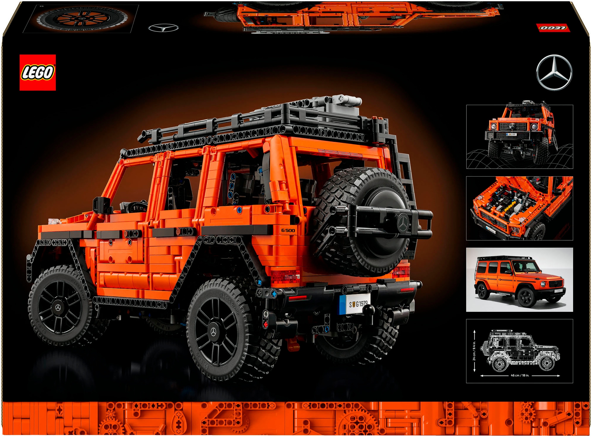 LEGO® Pions de construction »Mercedes-Benz G 500 PROFESSIONAL Line (42177), LEGO Technic« Made in Europe