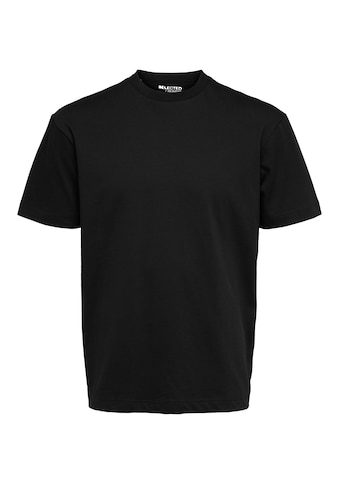 T-Shirt »SLHLOOSETRUMAN SS O-NECK TEE NOOS«