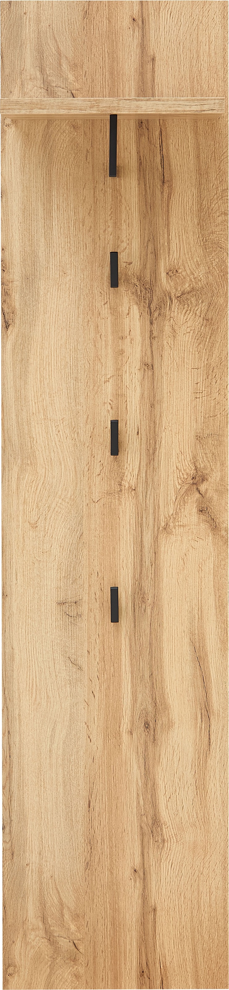 Image of Innostyle Garderobenpaneel "Sparks Garderobenpaneel; 35x153x30cm (B/H/T)" 1 Stk. tlg. 1 Boden, 3 Haken, 1 Kleiderstange