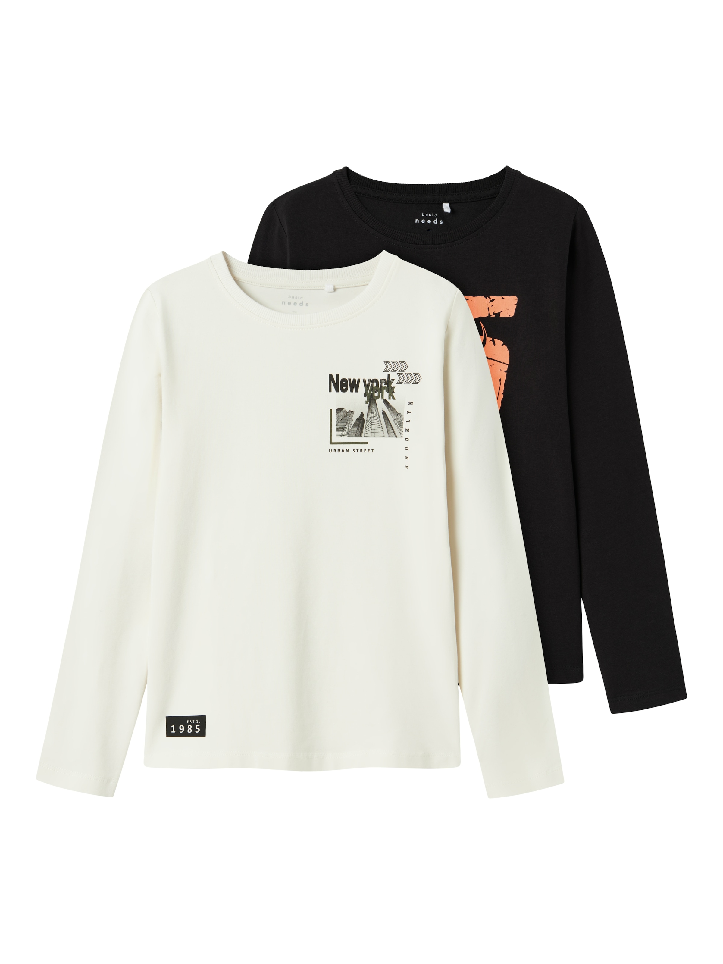 Langarmshirt »NKMVUX 2P LS TOP«