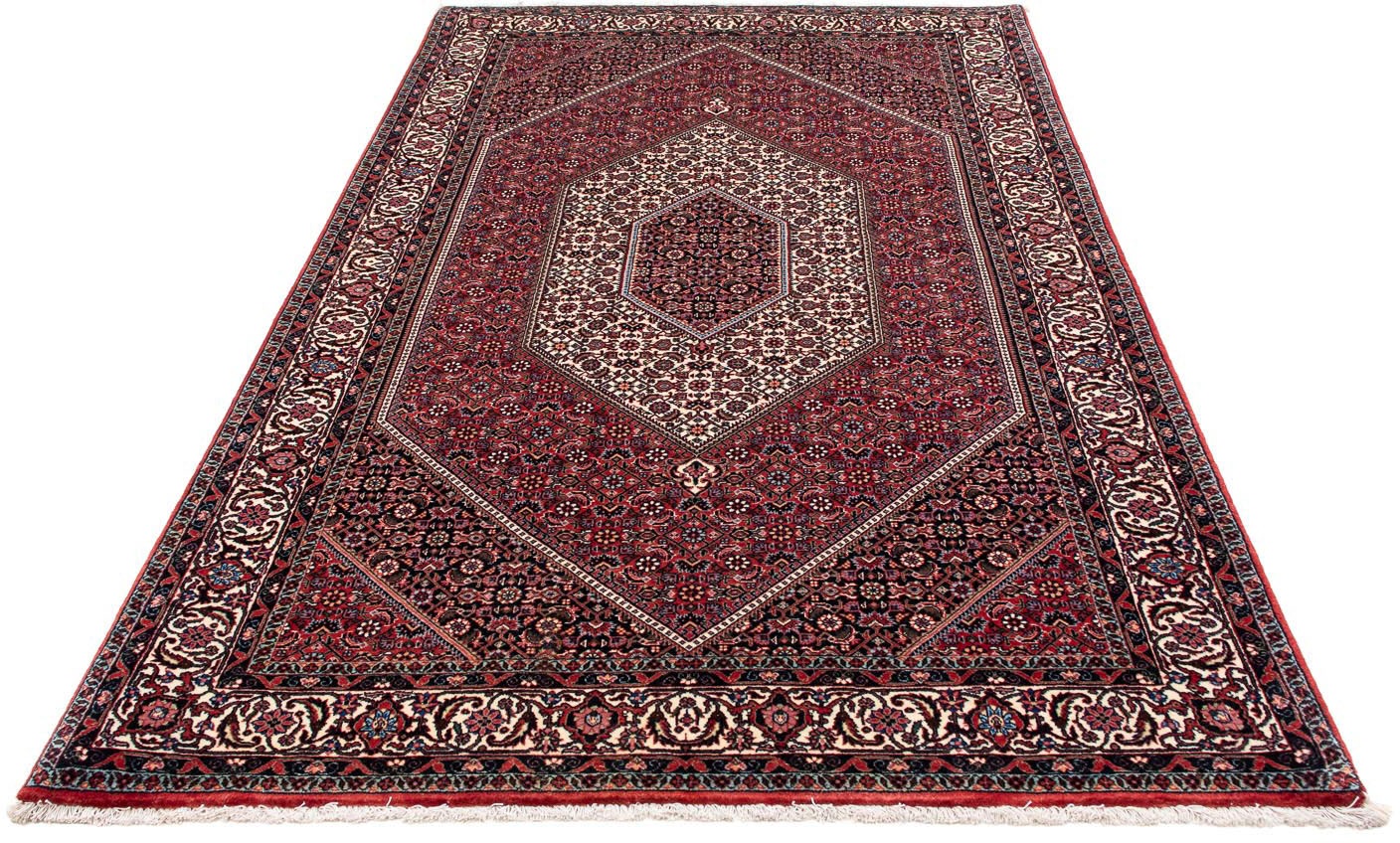 Image of morgenland Seidenteppich »Bidjar Medaillon 214 x 133 cm«, rechteckig, 1,5 mm Höhe, Unikat mit Zertifikat bei Ackermann Versand Schweiz