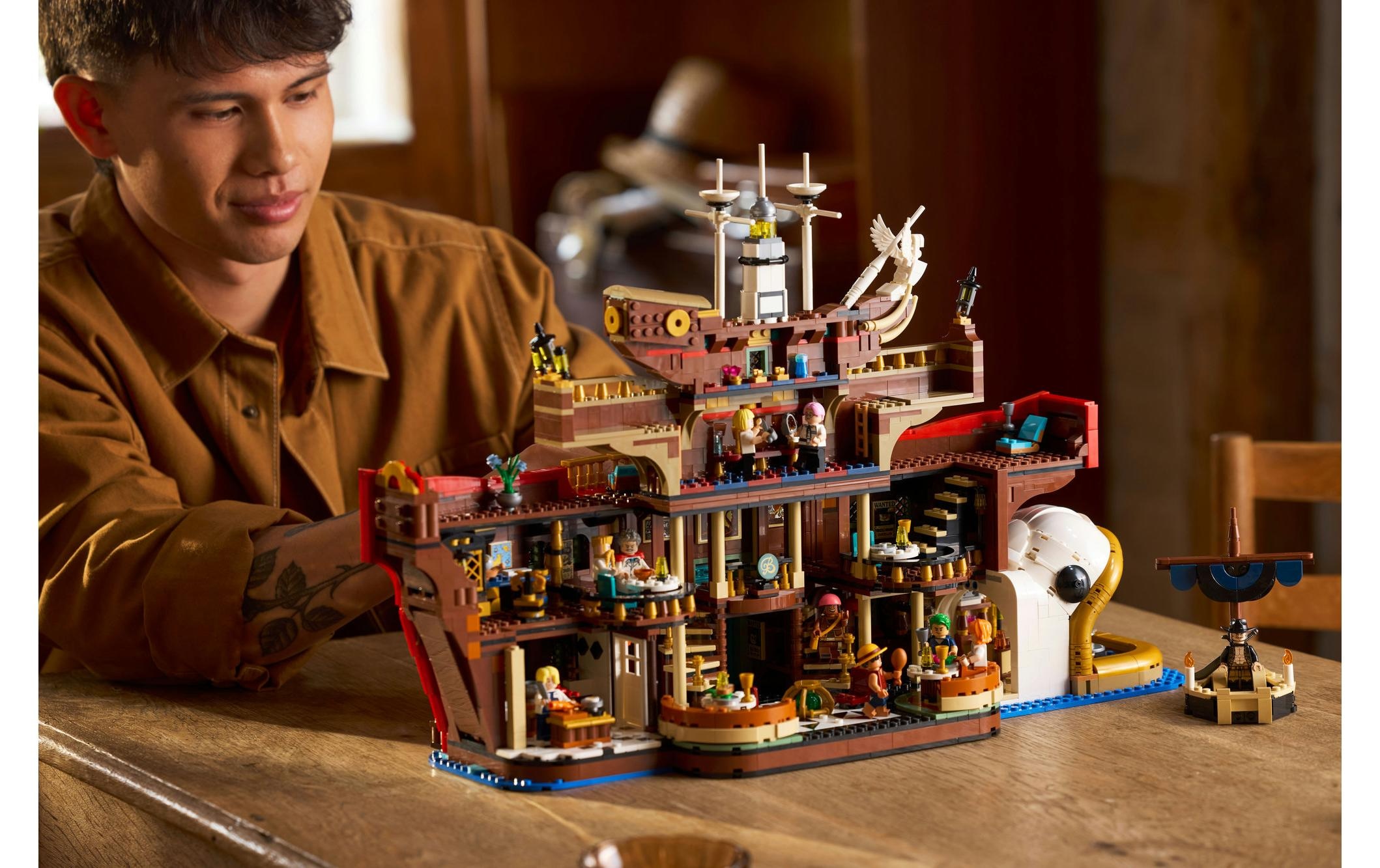 LEGO® Konstruktionsspielsteine »Baratié, das Schwimmende Restaurant 75640«