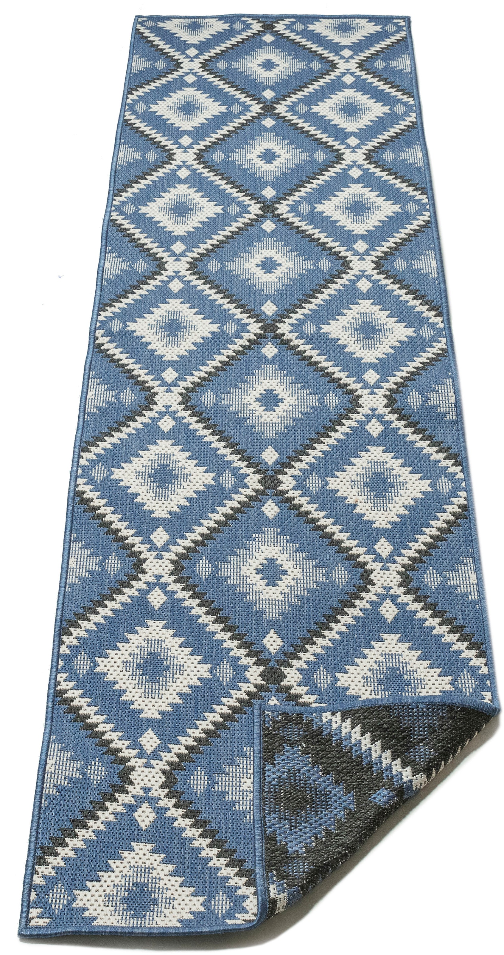 Image of my home Läufer »Danilo«, rechteckig, 7 mm Höhe, In- und Outdoorgeeignet, Wendeteppich im Boho Stil, Wetterfest & UV-beständig, besonders flacher Läufer, Brücke, ideal für Balkon, Terrasse, Wintergarten, Küche, Esszimmer, Wohnzimmer, Flur, Diele bei Ackerm