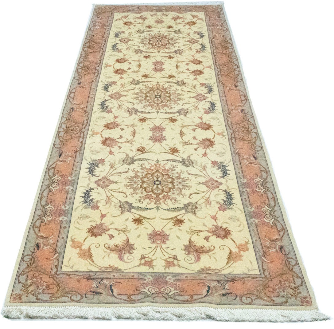 Image of morgenland Hochflor-Läufer »Bidjar Stark Gemustert Beige 294 x 87 cm«, rechteckig, 1 mm Höhe, Unikat mit Zertifikat bei Ackermann Versand Schweiz