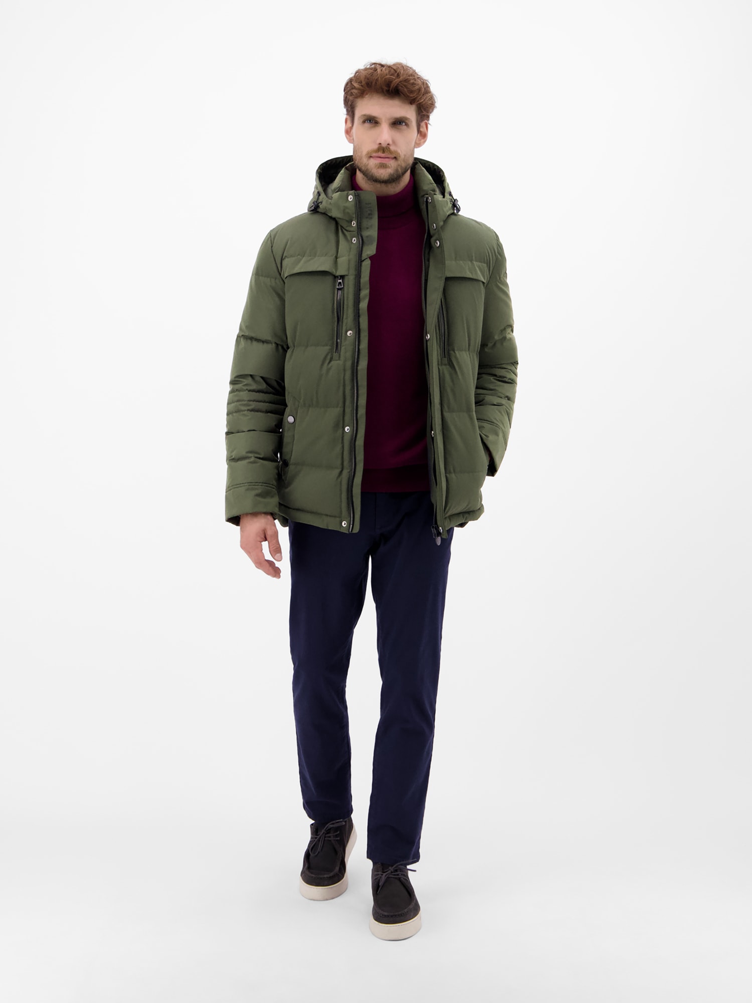 LERROS Veste d'hiver »Funktionale Winterjacke für Herren« mit Kapuze