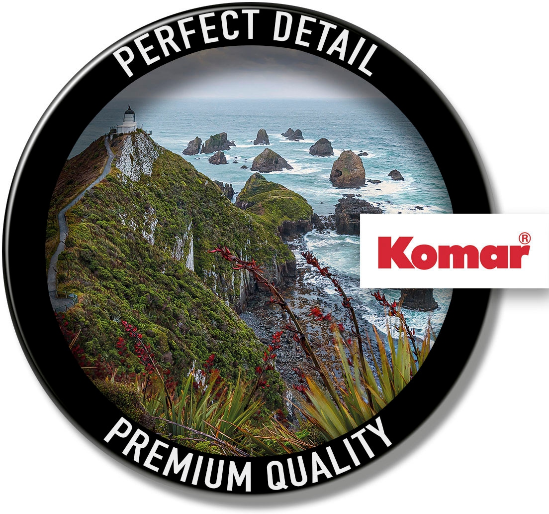 Komar Fototapete »Digitaldruck Vlies - Stormy Sea - Grösse 400 x 250 cm«, bedruckt, Wohnzimmer, Schlafzimmer