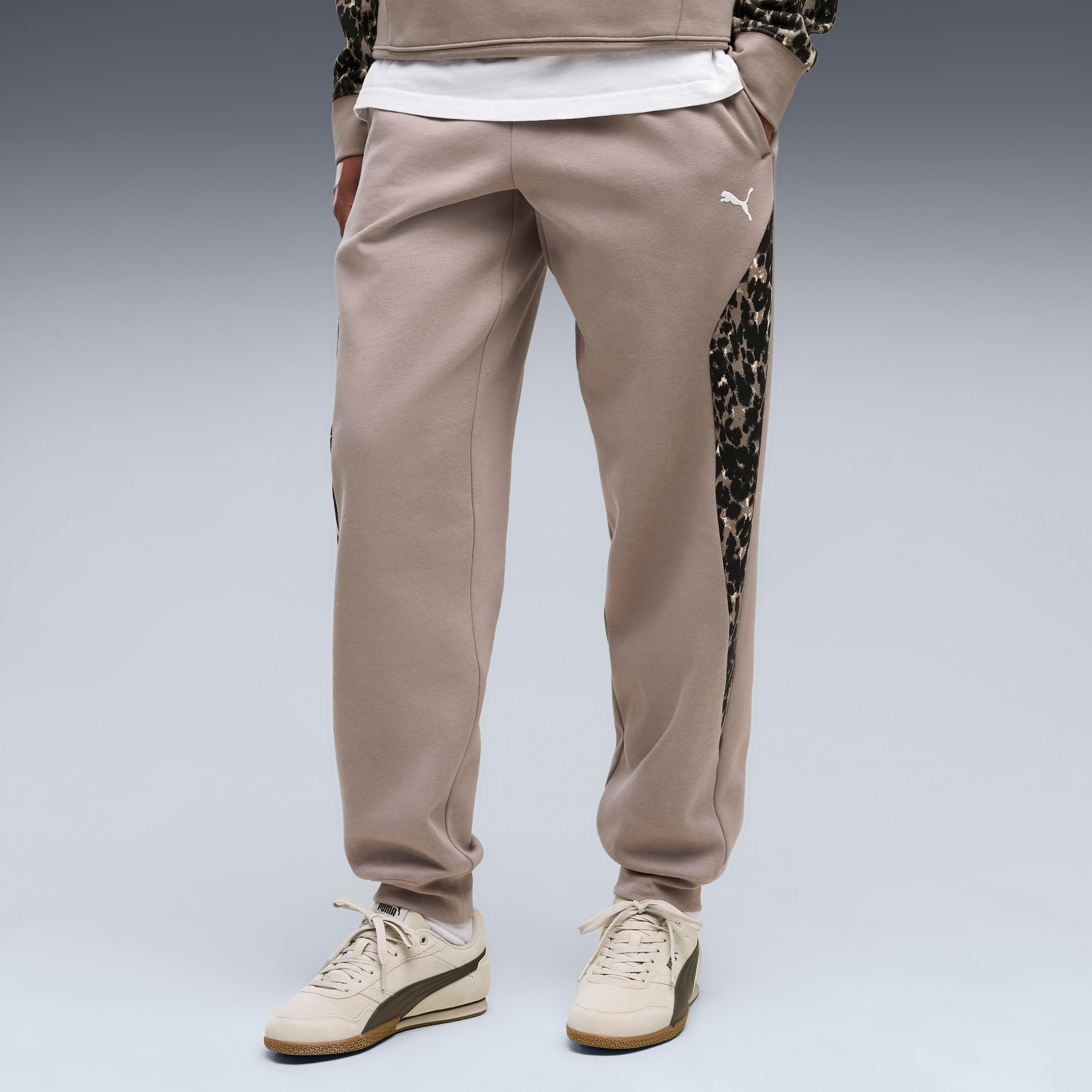 Image of PUMA Trainingshose "SPORT ANIMAL COMFORT PANTS FL" komfortable Passform, für Erwachsene, mit Eingrifftaschen