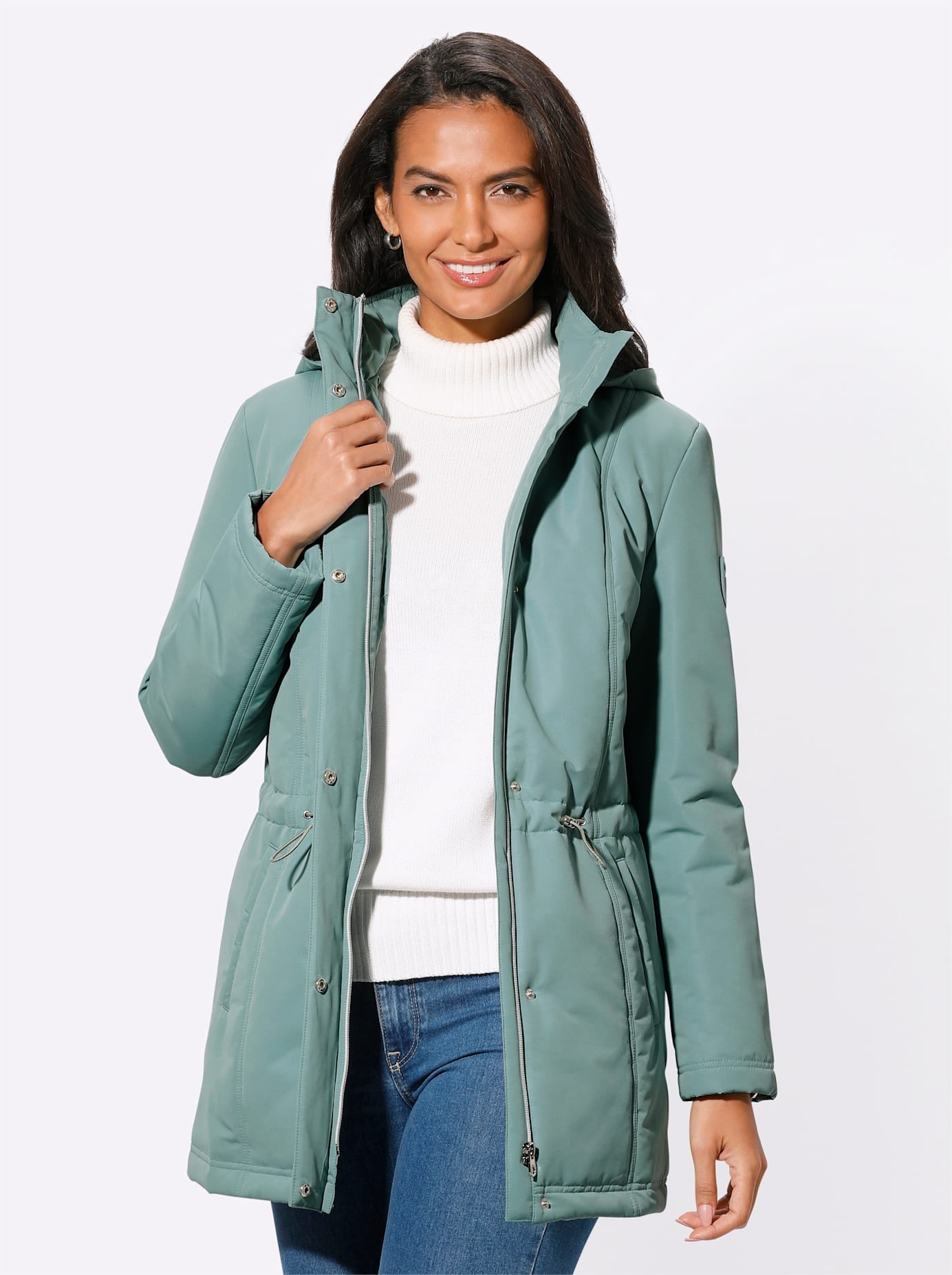 Casual Looks Anorak, mit Kapuze
