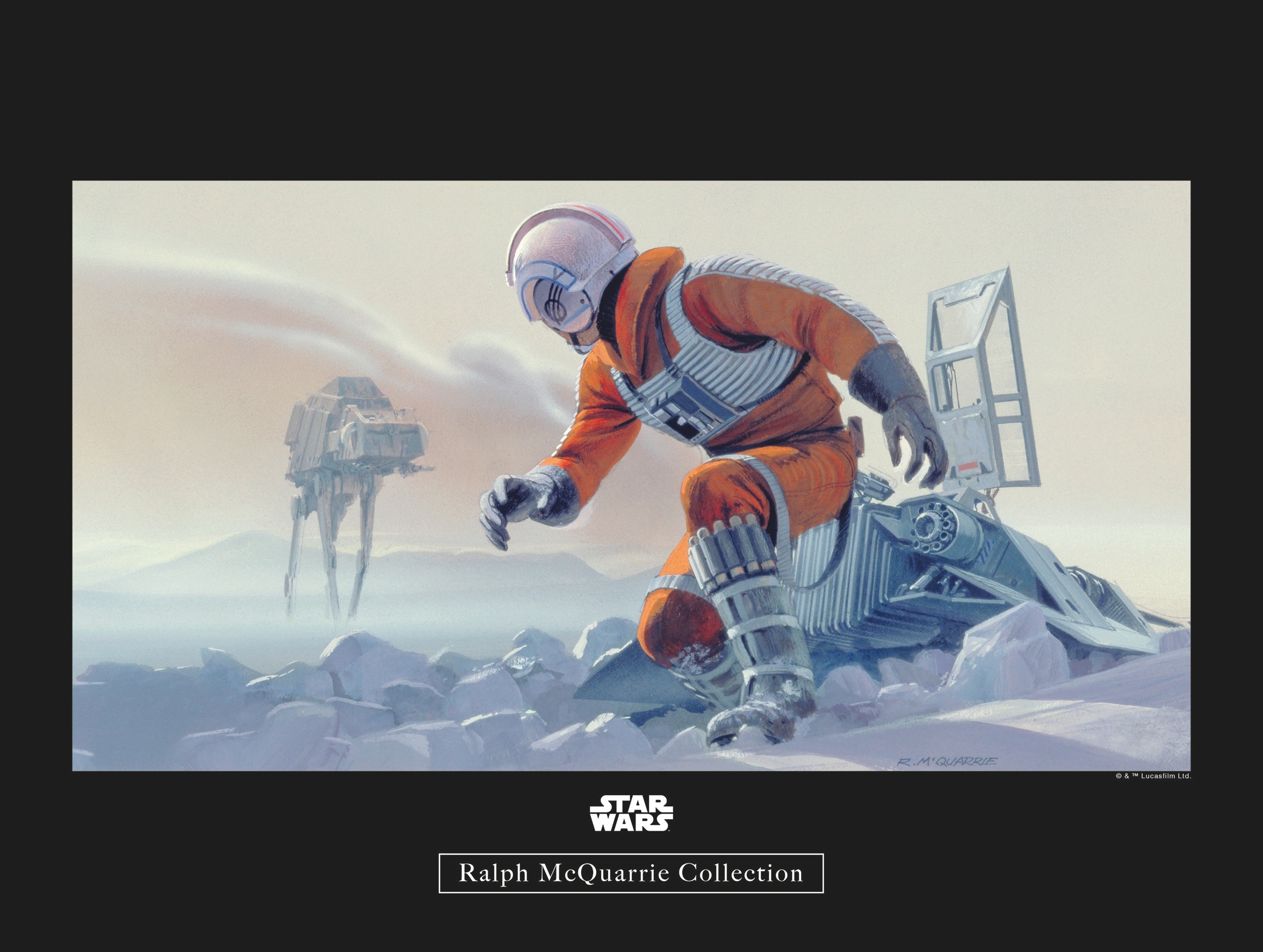 Poster »Star Wars Classic RMQ Hoth Battle Pilot«, Star Wars, (1 St.), Kinderzimmer,...