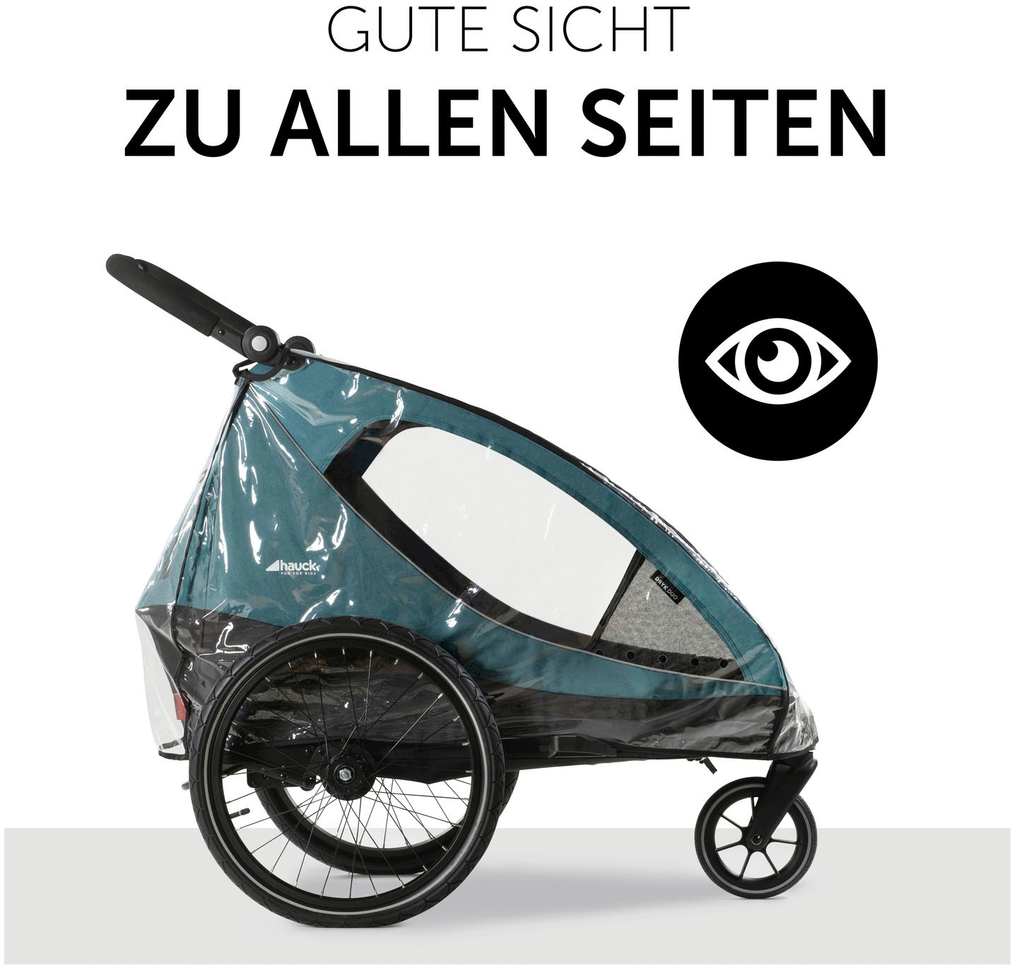 Hauck Couverture de pluie »Dryk Duo Raincover«