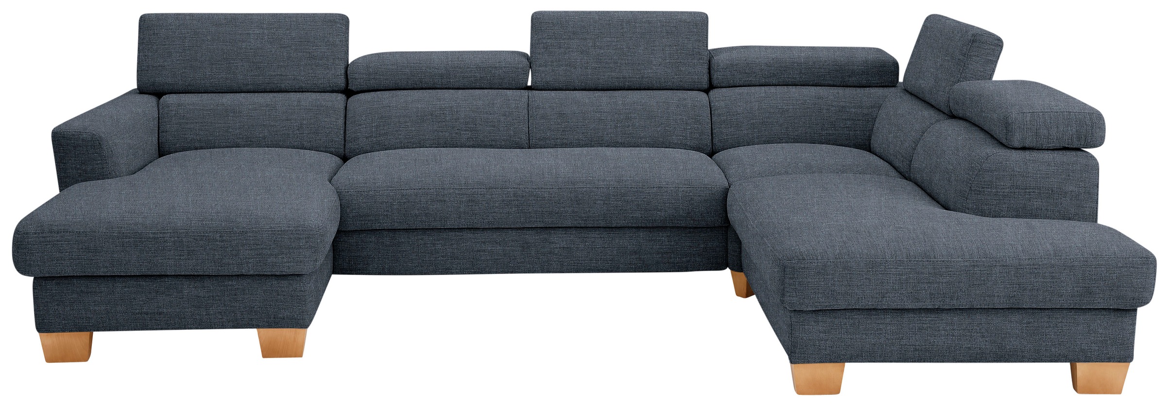 Image of Home affaire Wohnlandschaft »Steve Premium Luxus«, bis 140kg pro Sitz belastbar, incl. Kopfteilverstellung, wahlweise mit Bettfunktion und Bettkasten bei Ackermann Versand Schweiz