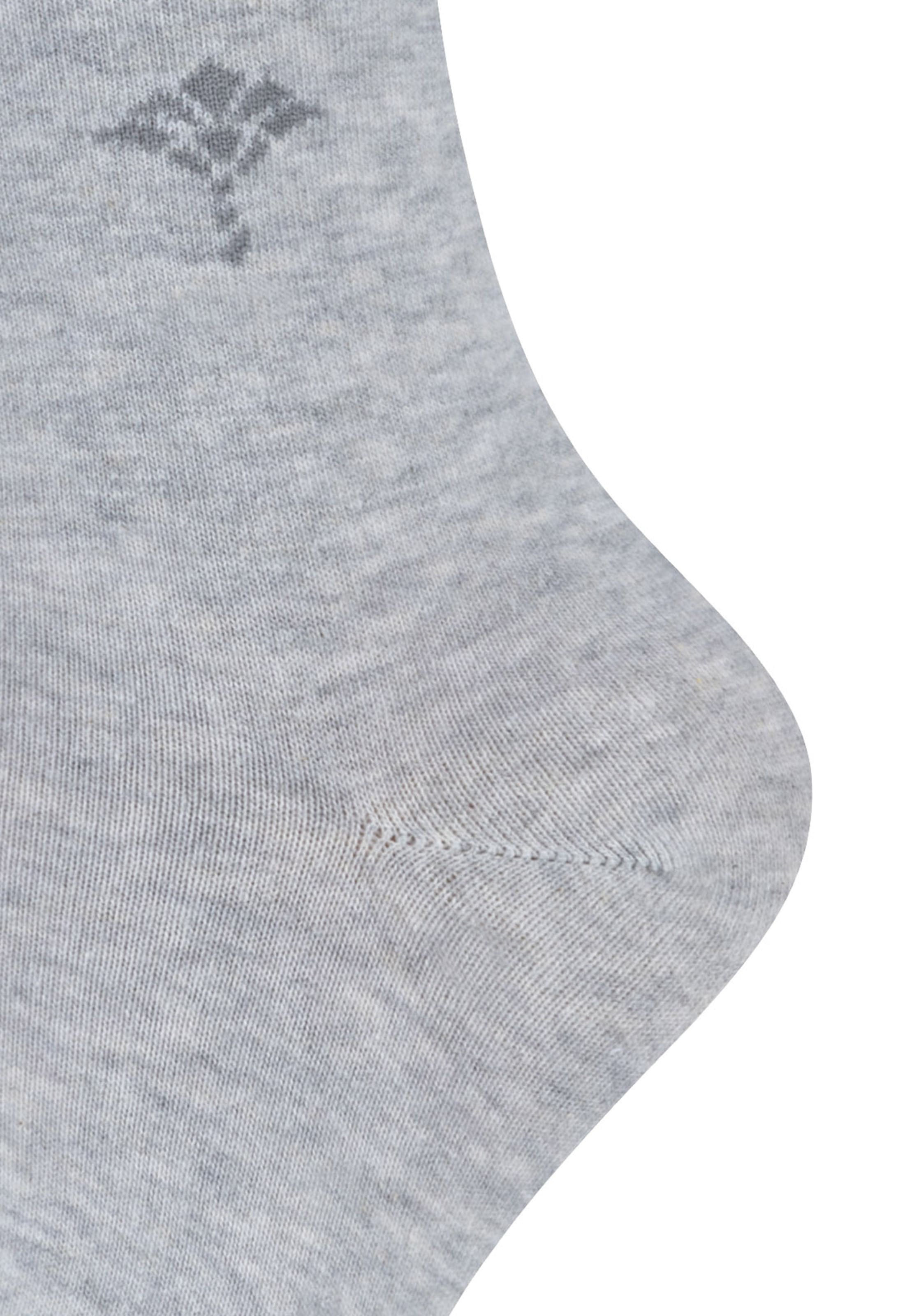 JOOP! Chaussettes »for your daily glam« 4 cuis tlg. mit Cornflower-Logo, Rippenbündchen