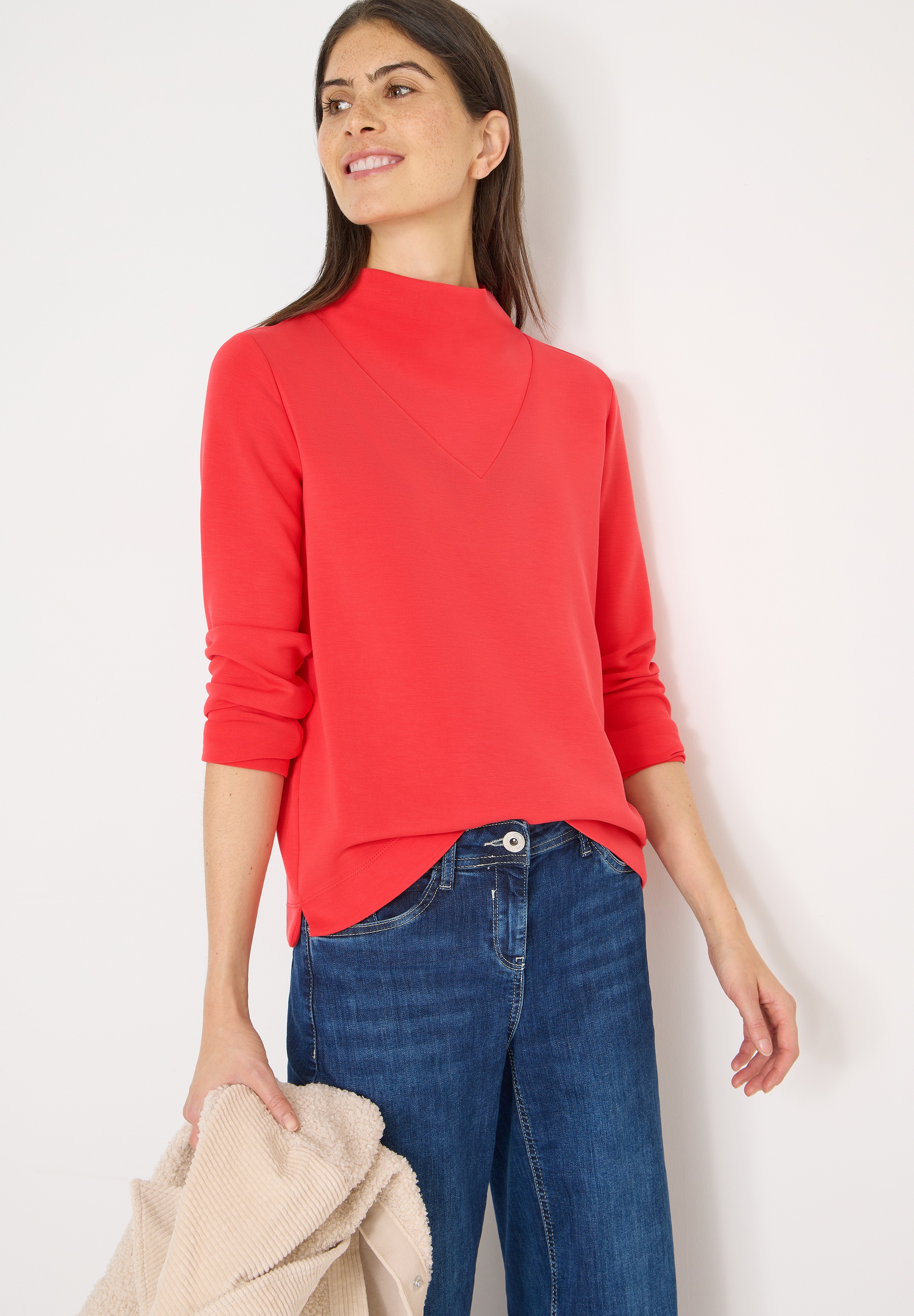 Image of Cecil Stehkragenpullover mit grossem Kragen