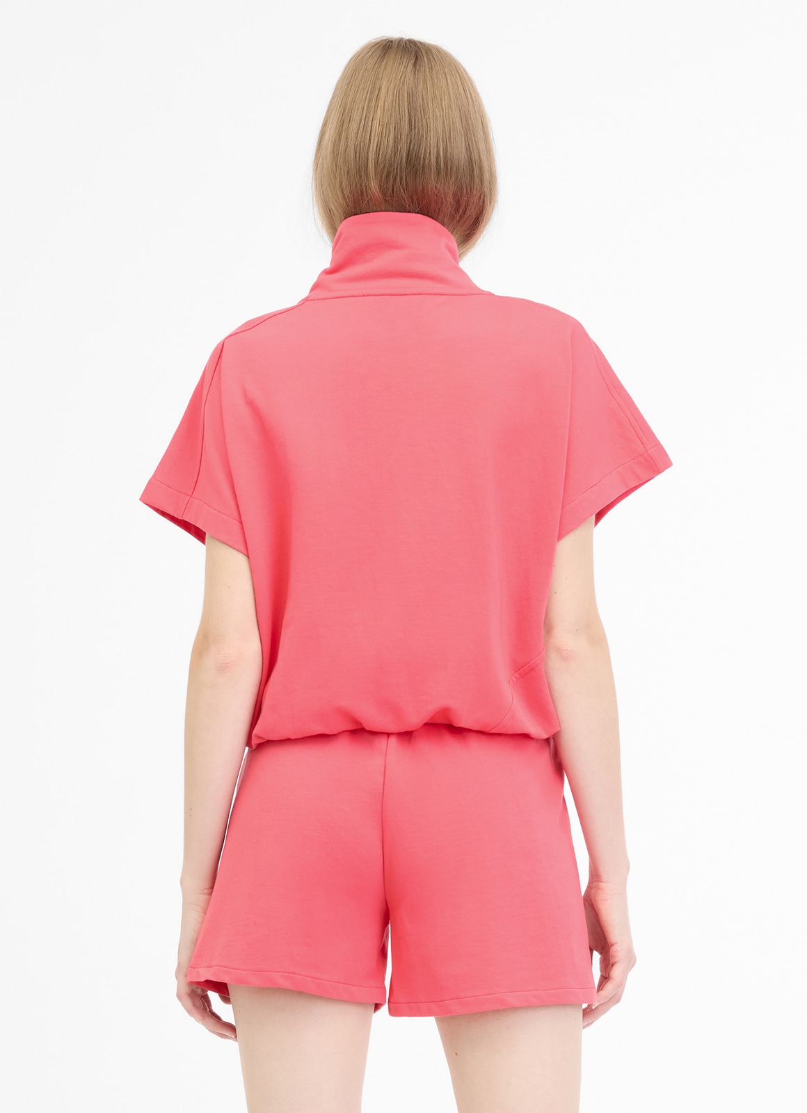 Ragwear Sweatshirt »IZZARA TOP«, mit überschnittenen Schultern und mit Reissverschluss im Troyer-Stil