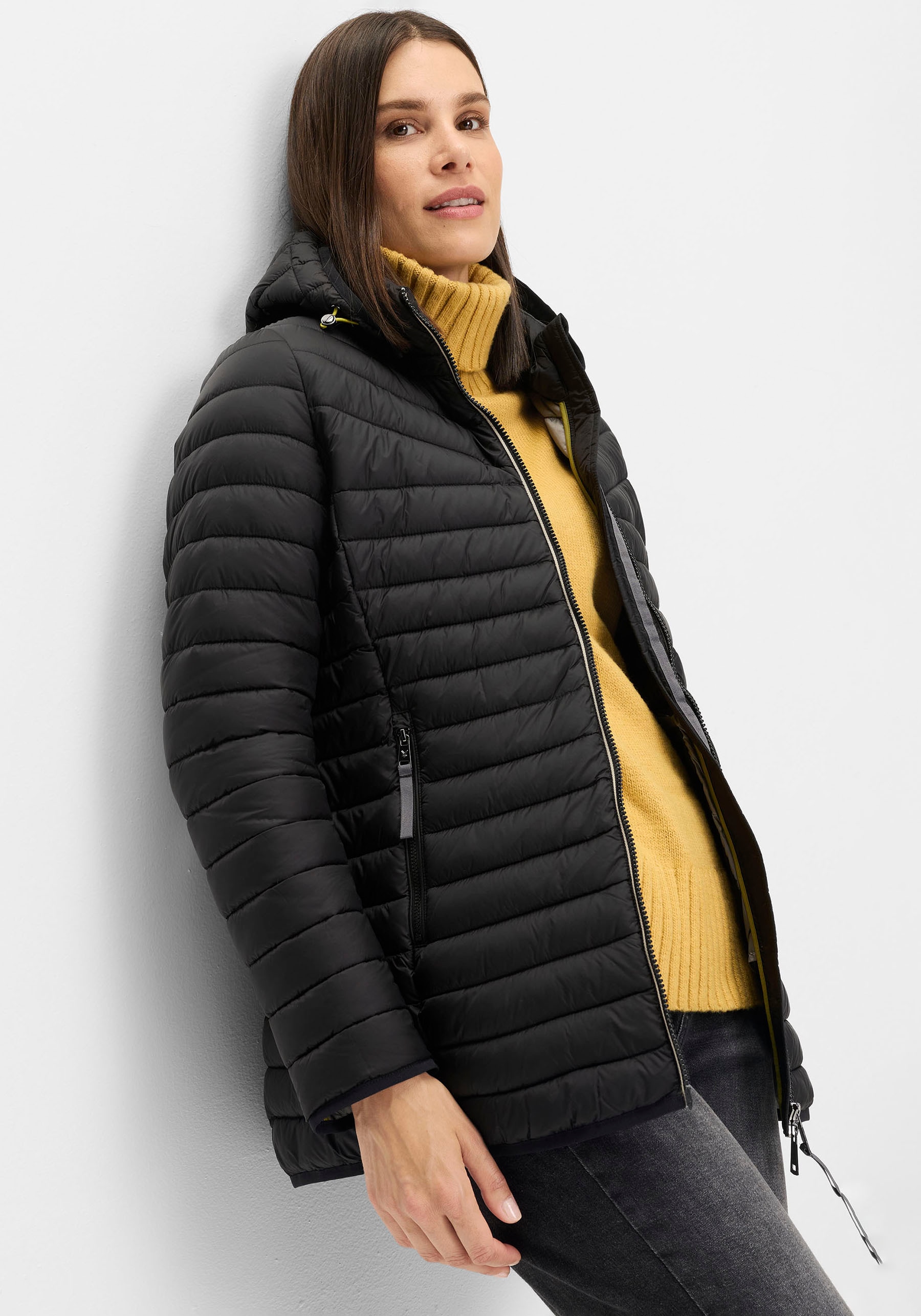 Fuchs Schmitt Veste matelassée »Steppjacke« mit Kapuze mit abnehmbarer Kapuze