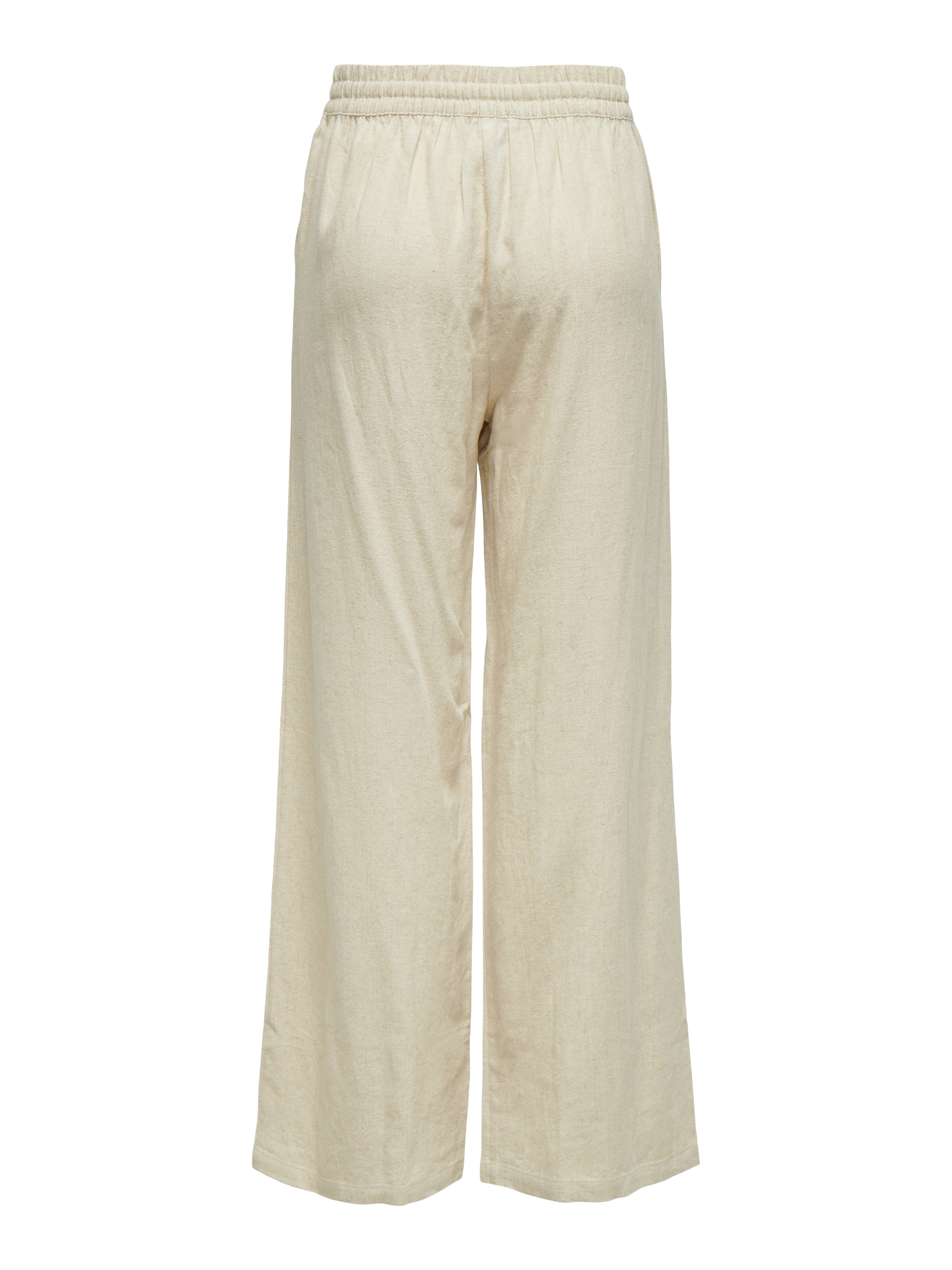 JDY Schlupfhose »JDYSAY LINEN HW WIDE PANT WVN NOOS«  Sommerhose mit Leinen