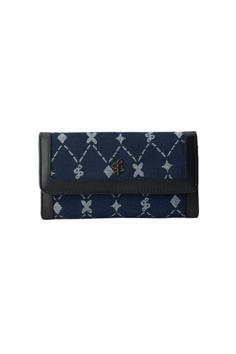 Geldbörse »Salsa Jeans Portemonnaie Denim Logo Jaquard Wallet«