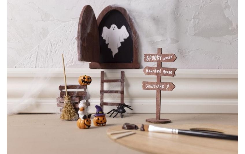 creativ company Set créatif »Halloween Wichteltür 12-teilig«