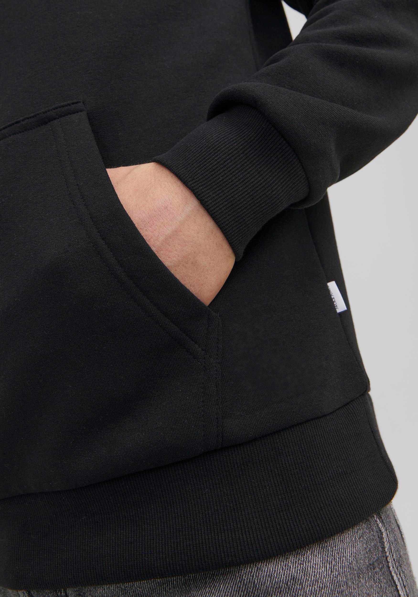 Jack & Jones Kapuzensweatshirt »JJEBRADLEY SWEAT HOOD NOOS«, mit Känguru Tasche
