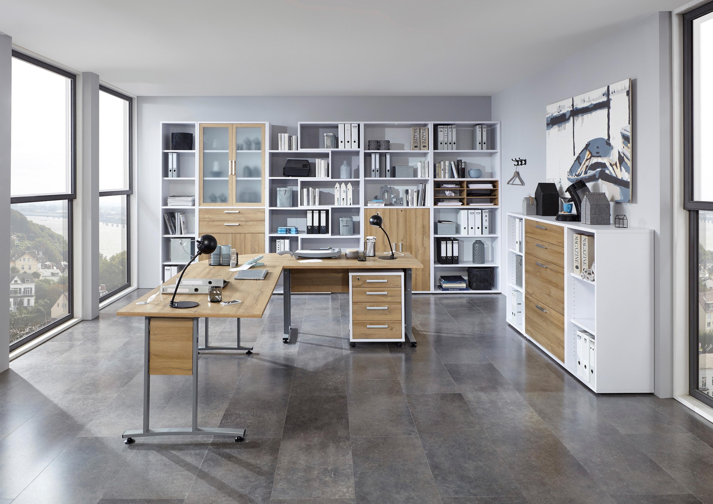 FMD Insert de tiroir »Calvi« SET: Türen und Schubkästen
