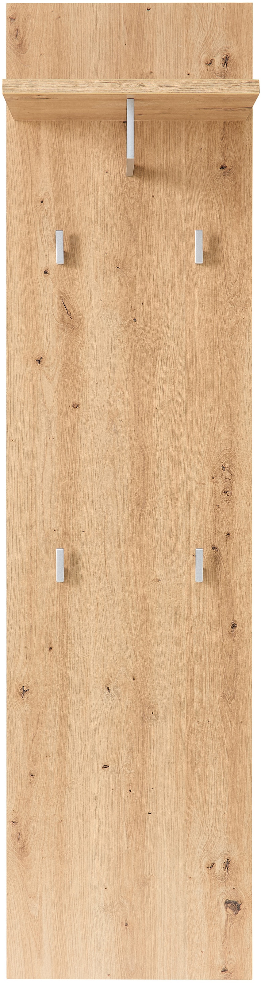 Image of Innostyle Garderobenpaneel "BARI Graderobenpaneel, BxHxT 78x117x30 cm" 1 Stk. tlg. 3 Ablageboden, 1 Kleiderstange, 4 Haken
