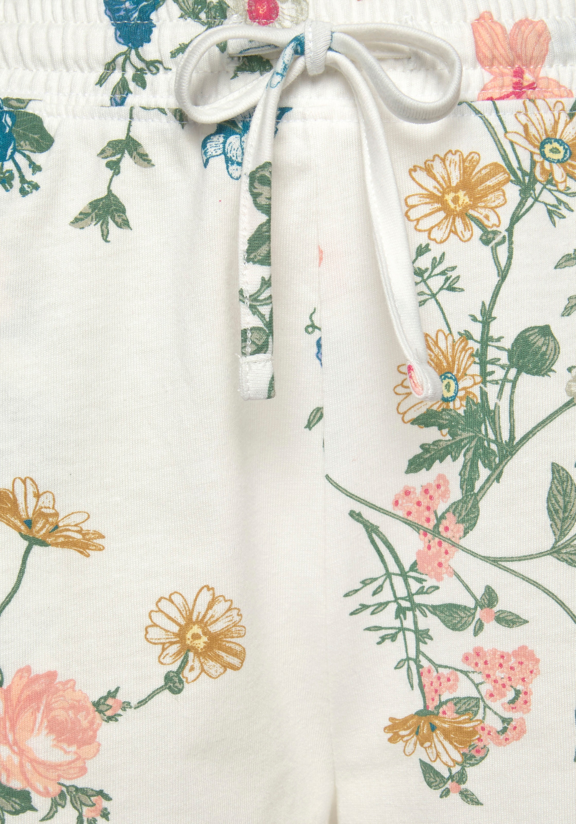 Vivance Dreams Pyjama, (2 tlg.), mit Blumen Print