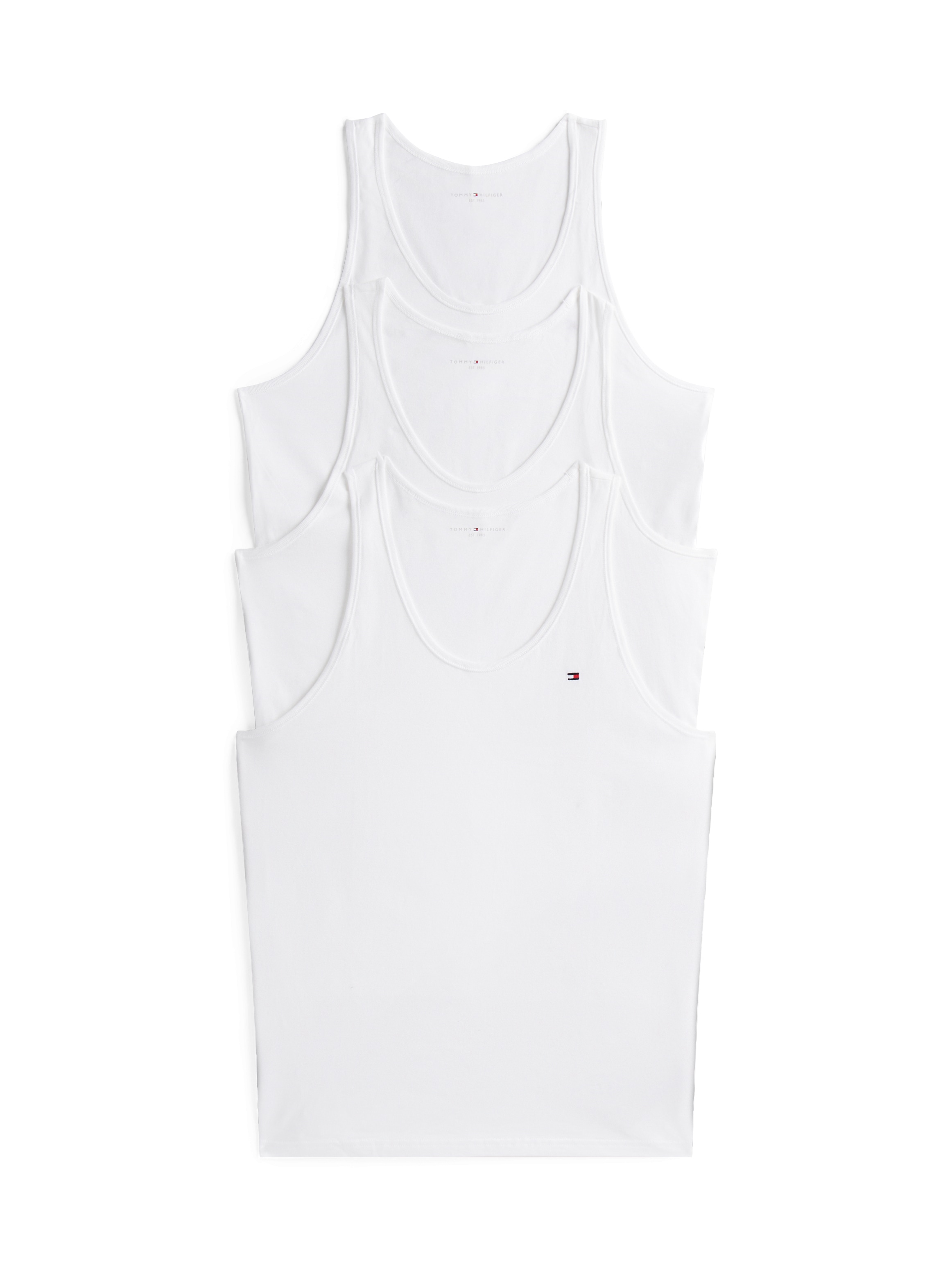 Tommy Hilfiger Underwear Tanktop »3P TANK TOP«, (Packung, 3 tlg., 3er), mit Logo-Stickerei