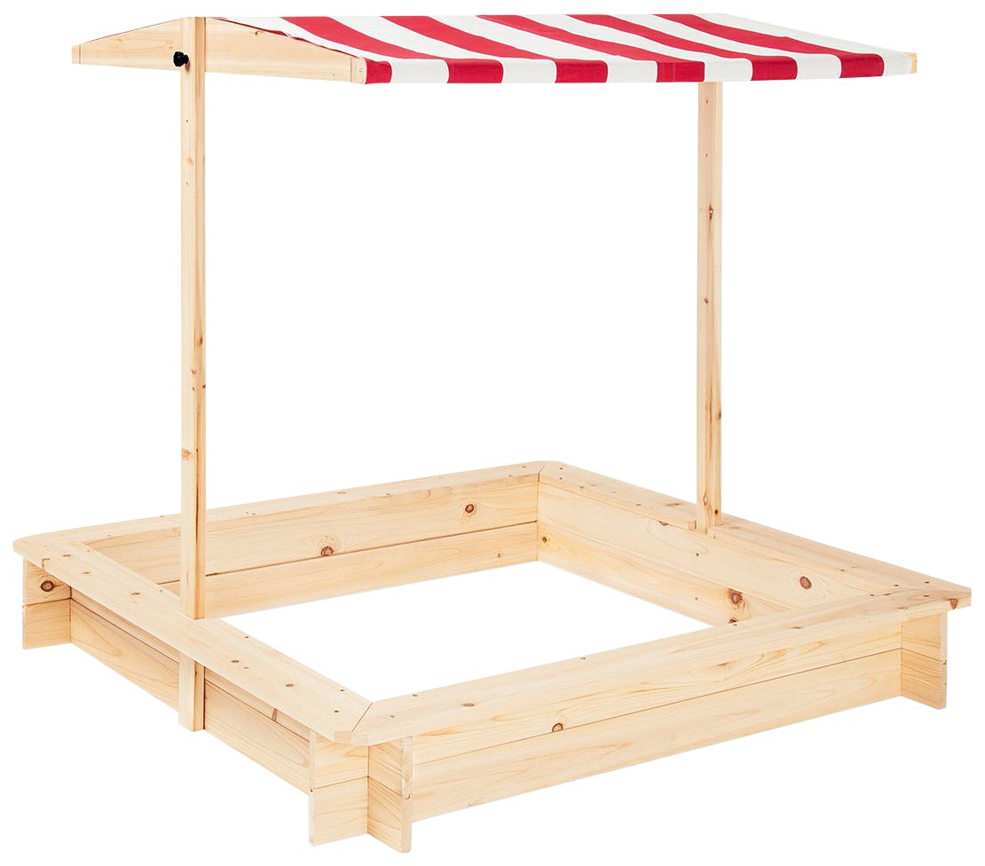 Image of Pinolino® Sandkasten »Leonie«, 120x120 cm, mit Dach bei Ackermann Versand Schweiz
