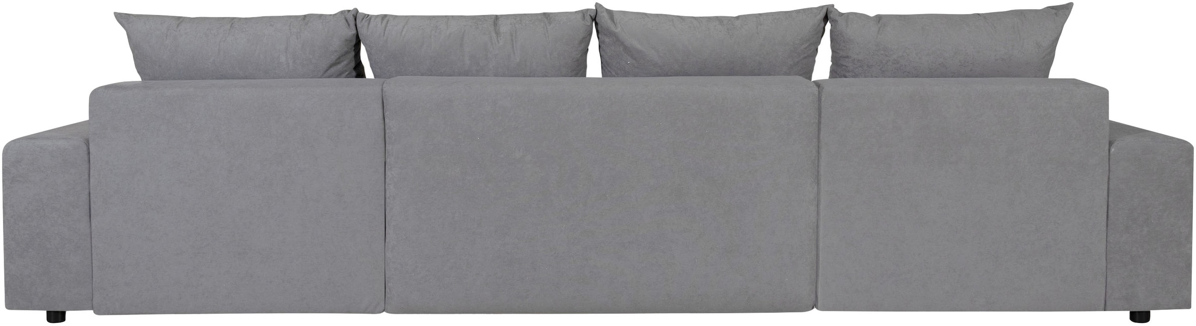 GOODproduct Paysage de salon »Jessy U-Form, B: 313 cm, in Cord & weiteren Bezügen« Fonction couchage, coffre de lit, rembourrage ressorts ensachés