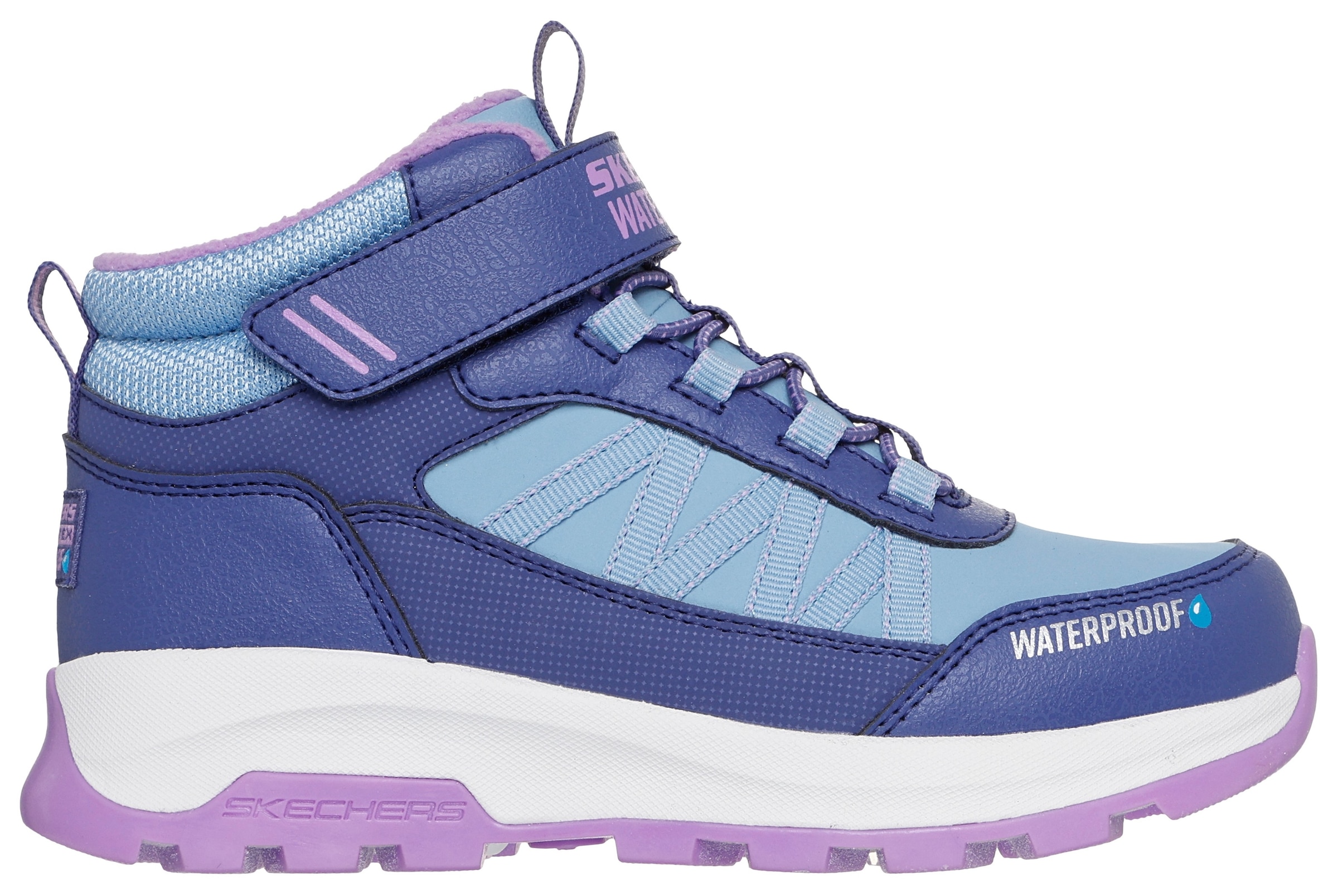 Skechers Klettstiefel »STORM BLAZER«  Winterboots, wasserabweisend, Grössenschablone zum Download