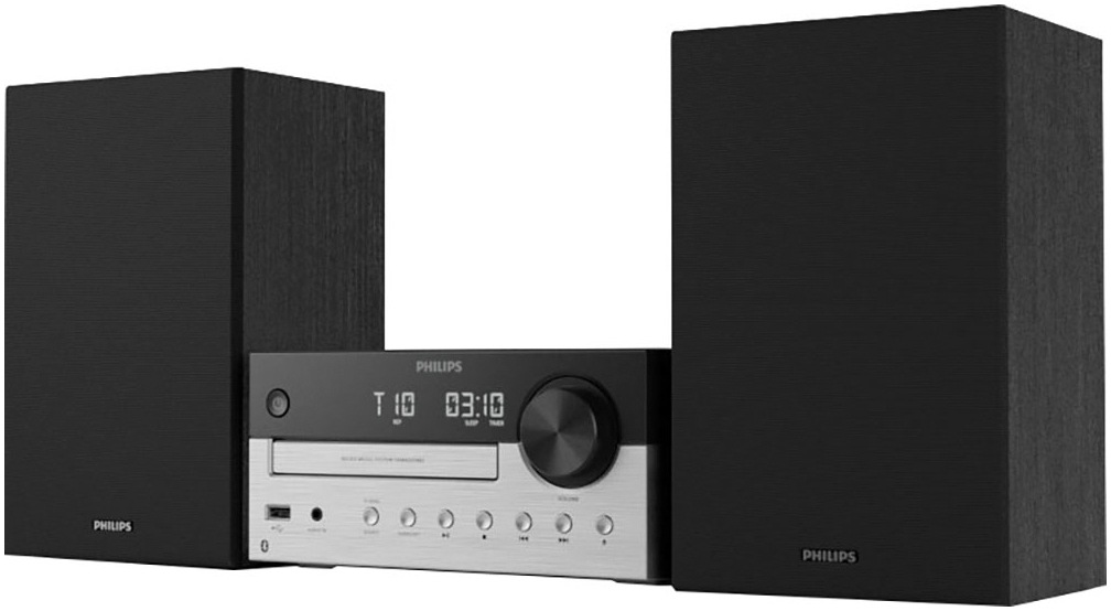 Image of Philips Radio "TAM4505M2" (A2DP Bluetooth AVRCP Bluetooth Bluetooth Digitalradio (DAB+) UKW mit RDS 80 W)
