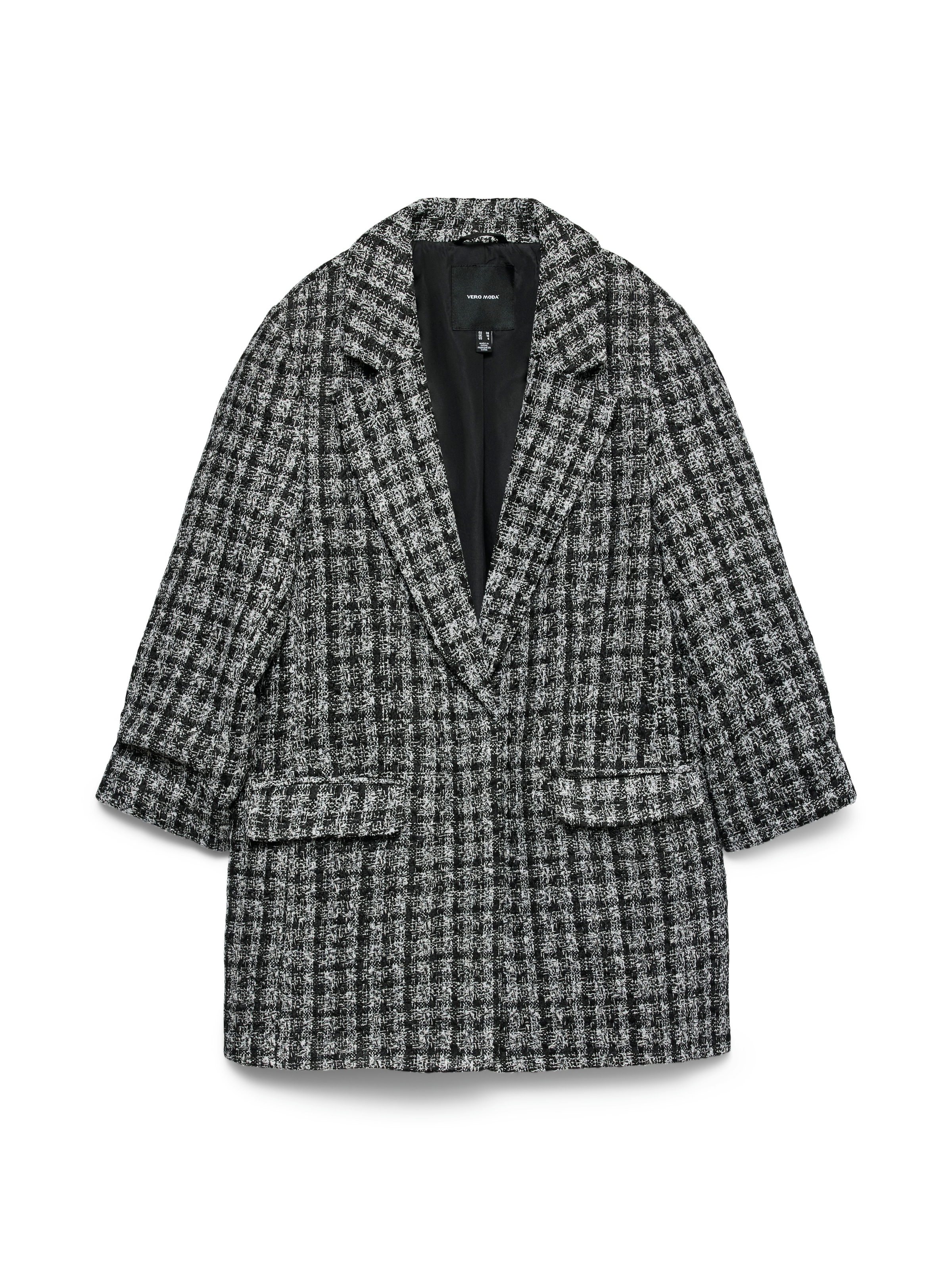 Vero Moda »VMFRIDA LS REGULAR BLAZER NOOS« ohne Verschluss und mit gerafften 3/4 Arm