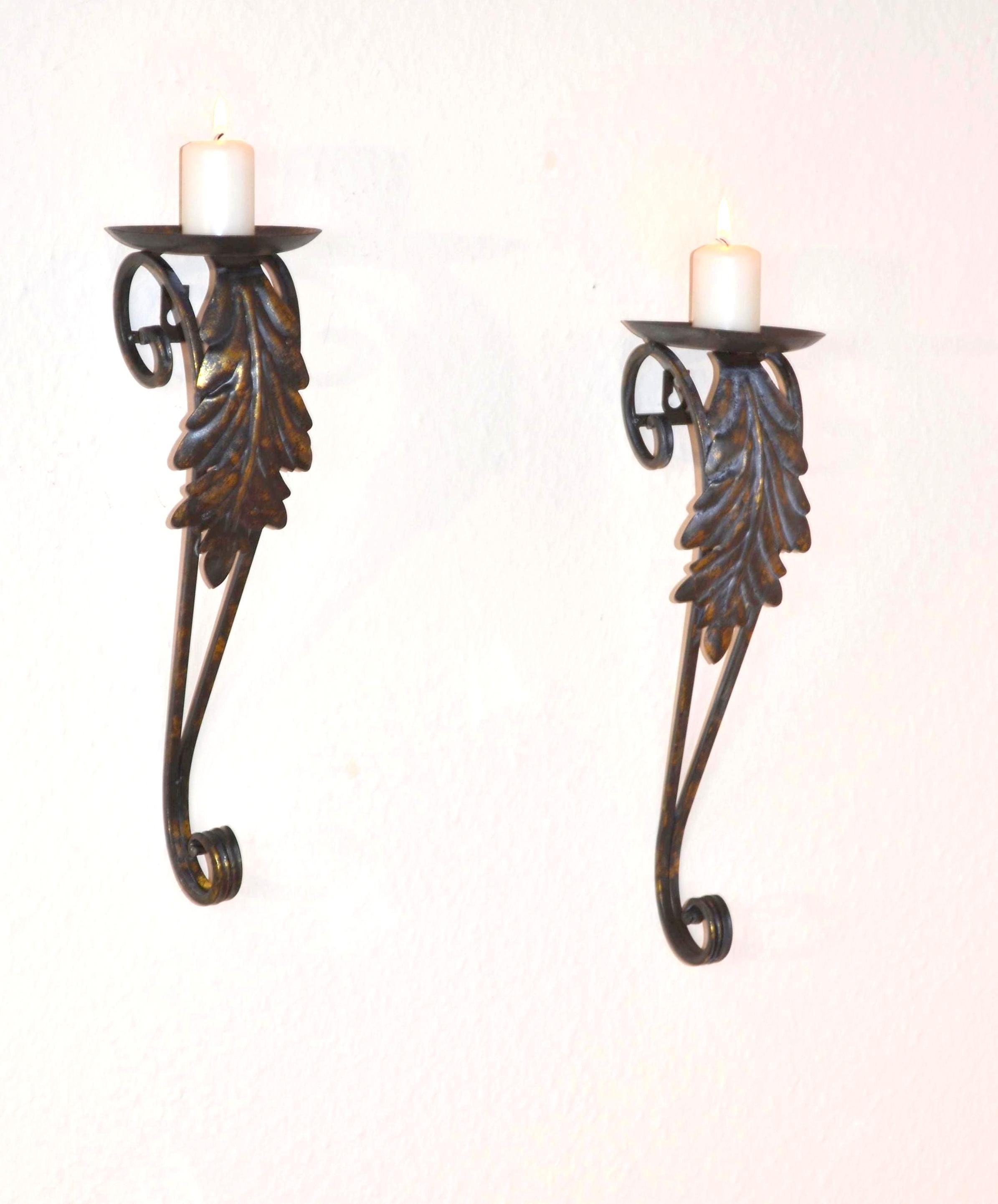 Image of HOFMANN LIVING AND MORE Wandkerzenhalter, (Set, 2 St.), Kerzen-Wandleuchter, Kerzenhalter, Kerzenleuchter hängend, Wanddeko bei Ackermann Versand Schweiz