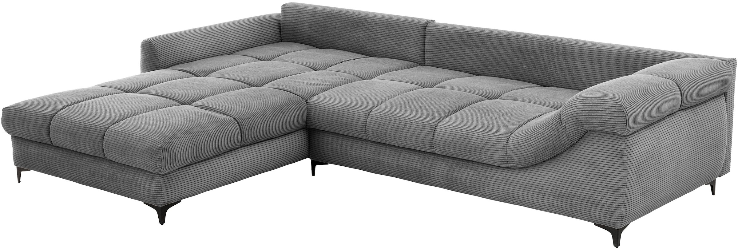 Mr. Couch Ecksofa »Ronaldo, L-Form, wahlweise mit Kaltschaum« wahlweise mit Kaltschaum