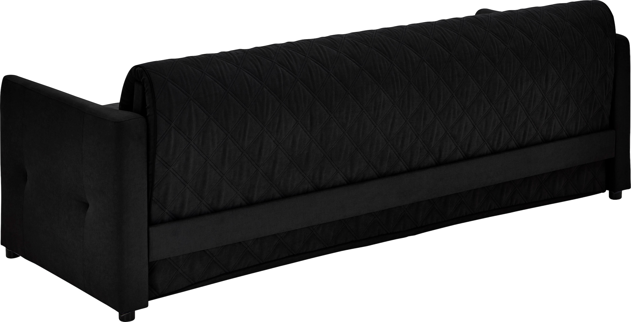 ATLANTIC home collection Schlafsofa »Ken«, mit Bettfunktion, inklusive Topper mit abnehmbarem Bezug