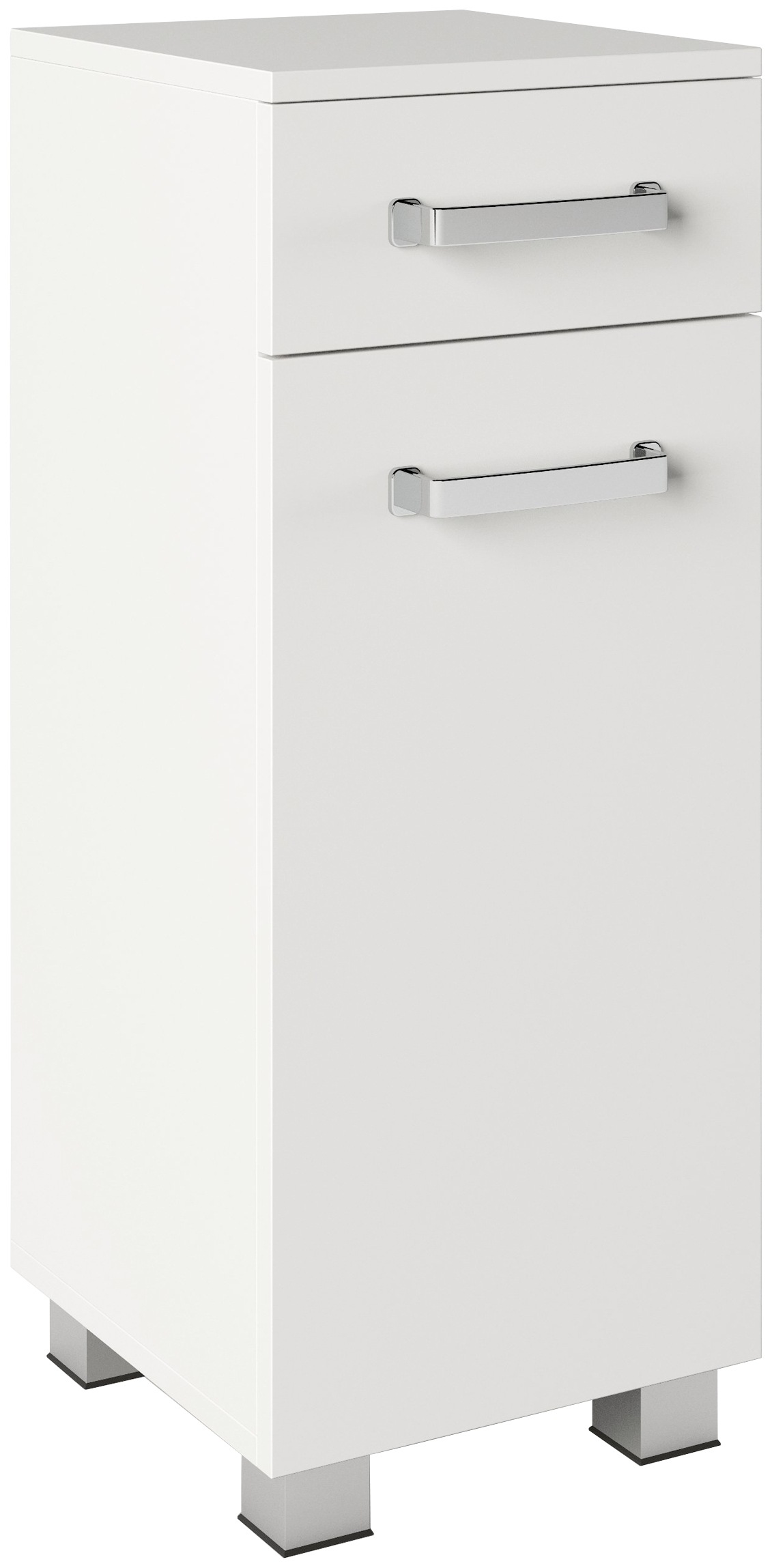 Image of welltime Midischrank »Cosmo«, BxTxH: ca. 30x32,5x76,5 cm, 2 Fächer, mit ABS-Schutzkanten, Türanschlag wechselbar bei Ackermann Versand Schweiz